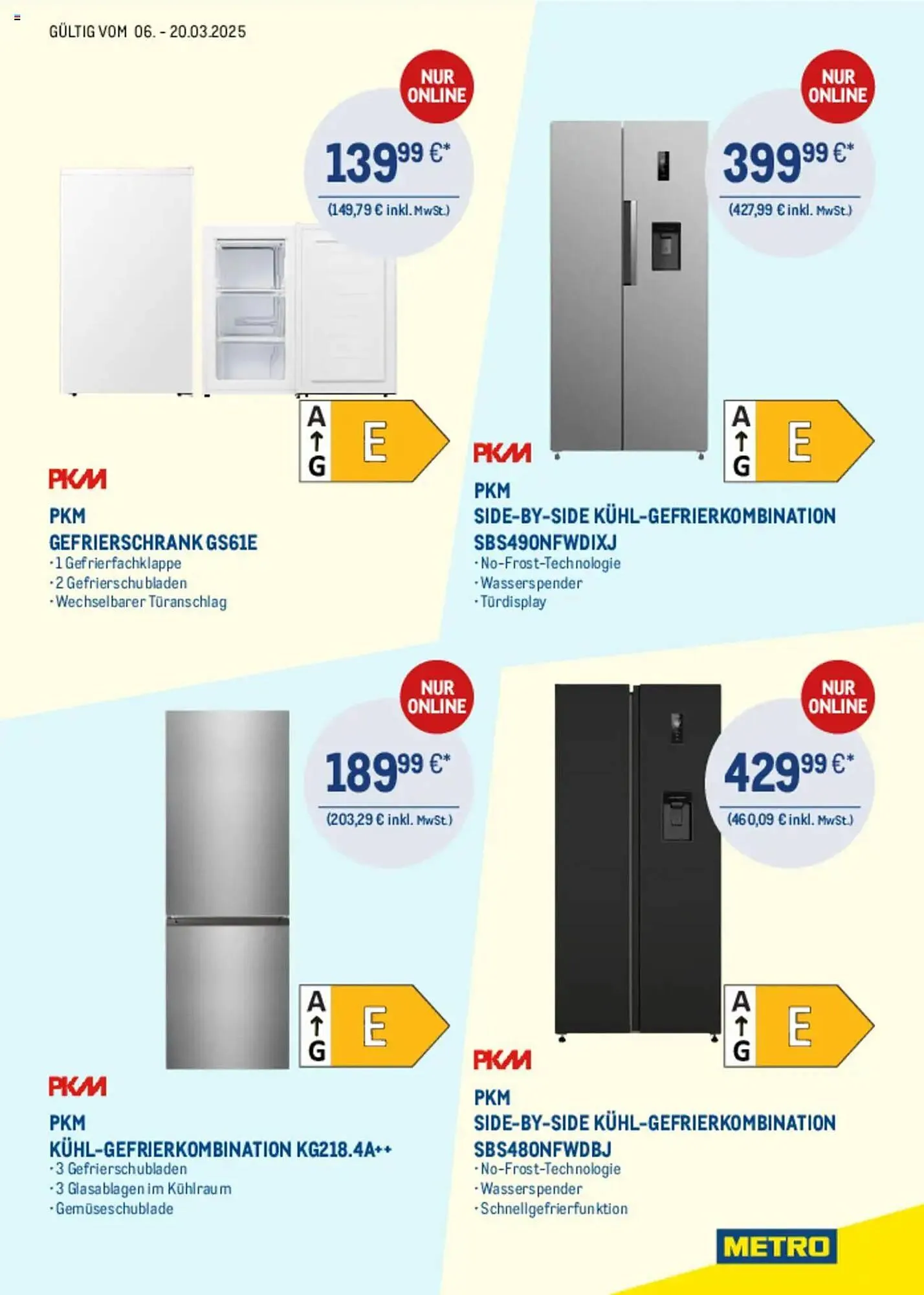 METRO Prospekt von 6. März bis 20. März 2025 - Prospekt seite 3
