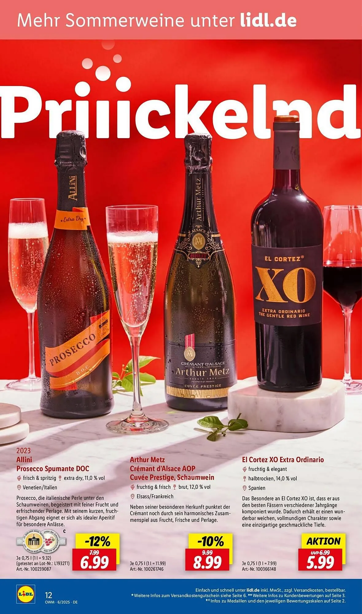 Lidl Prospekt von 1. Juni bis 30. Juni 2025 - Prospekt seite 12