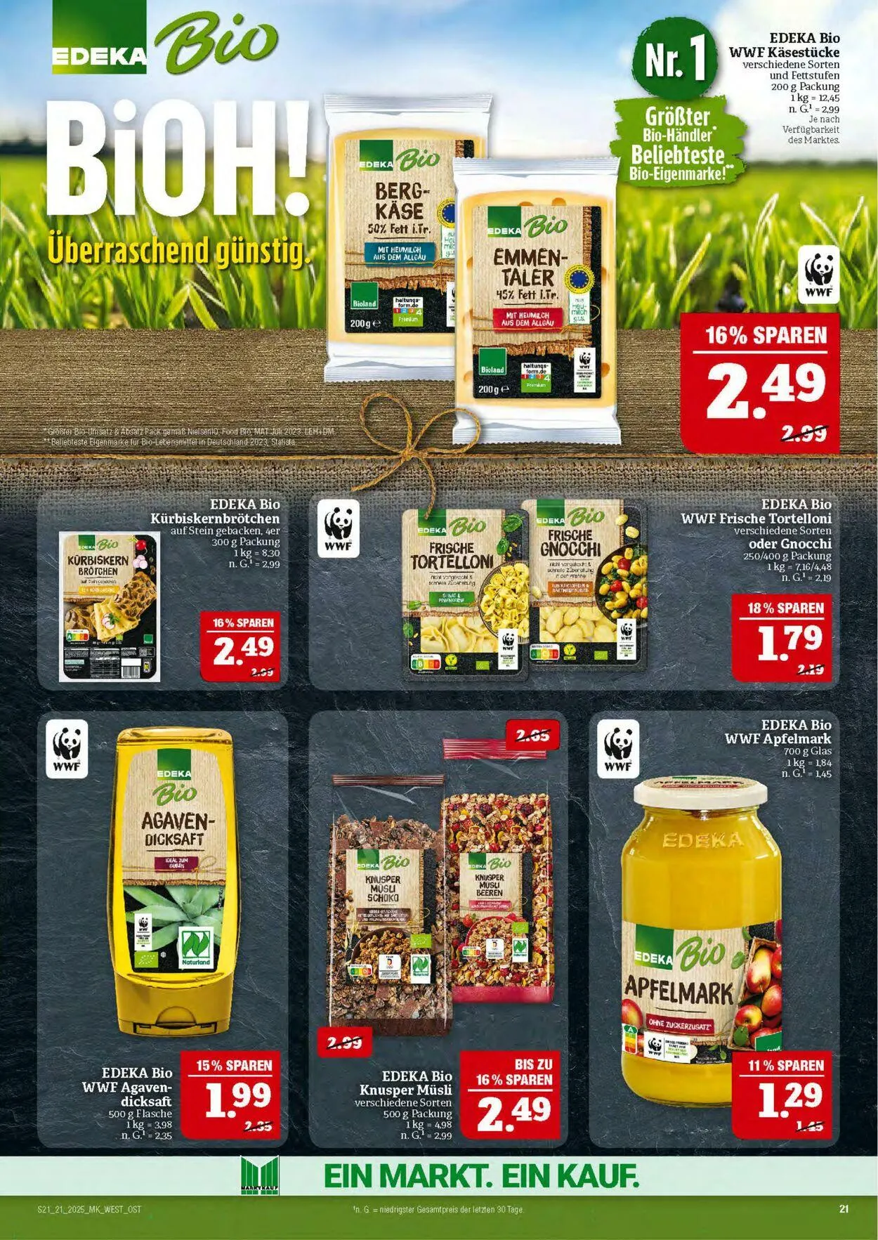 Marktkauf - Nürnberg-Thon Aktueller Prospekt von 19. Mai bis 24. Mai 2025 - Prospekt seite 21