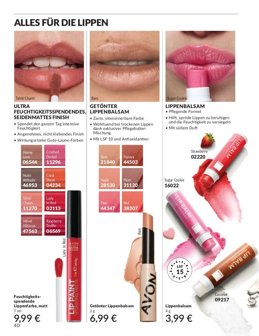 Avon Aktueller Prospekt von 7. Mai bis 21. Mai 2025 - Prospekt seite 40