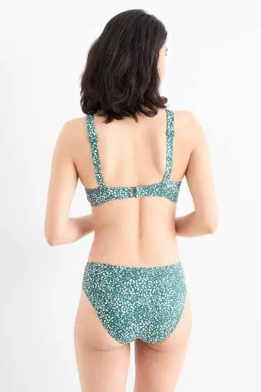 Mastectomy bikini top - LYCRA® XTRA LIFE™ - polka dot