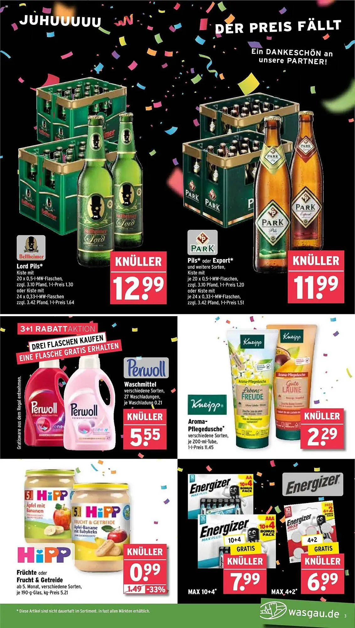 Wasgau Prospekt von 14. April bis 19. April 2025 - Prospekt seite 3