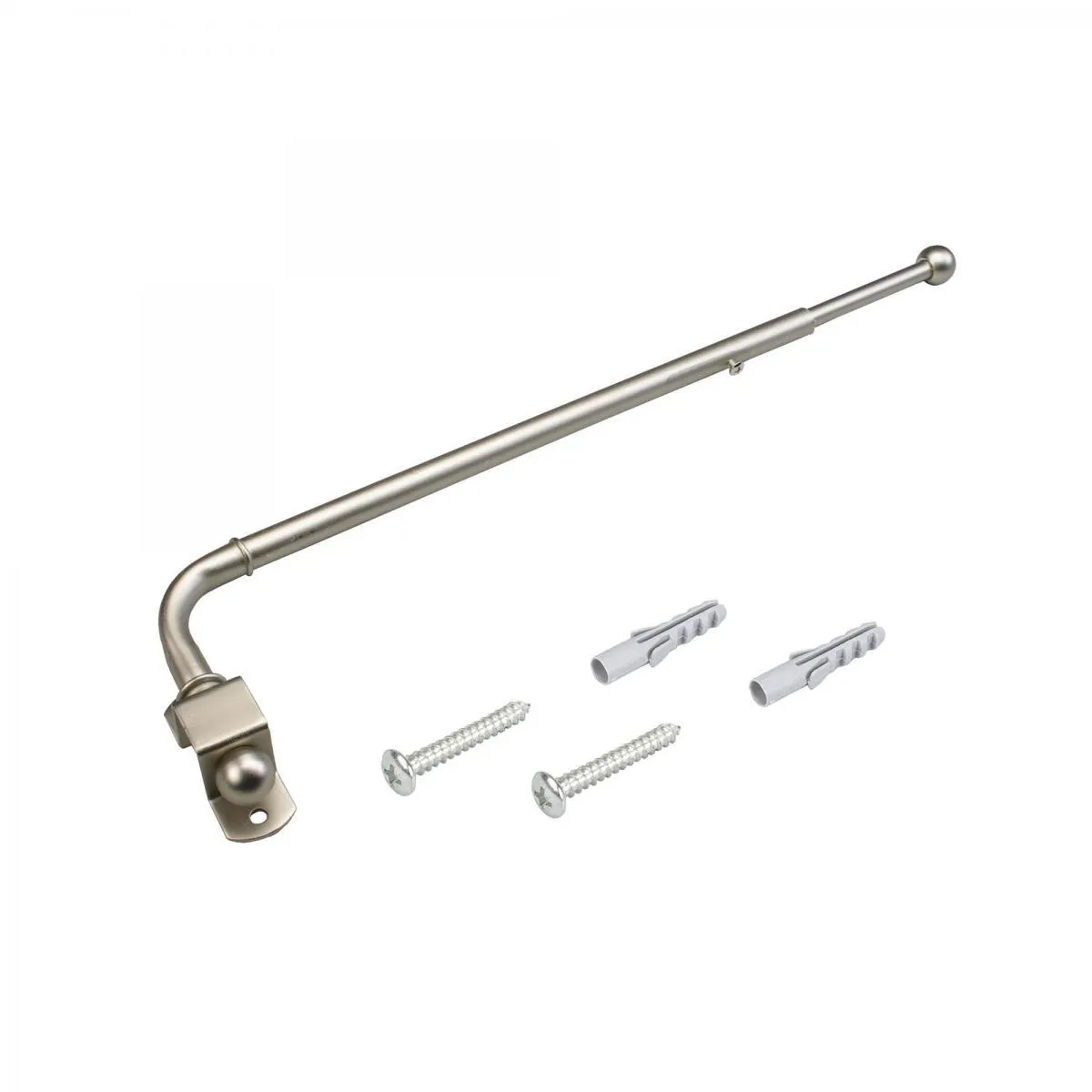 Schwenkarm, chrom-matt, 30-50 cm