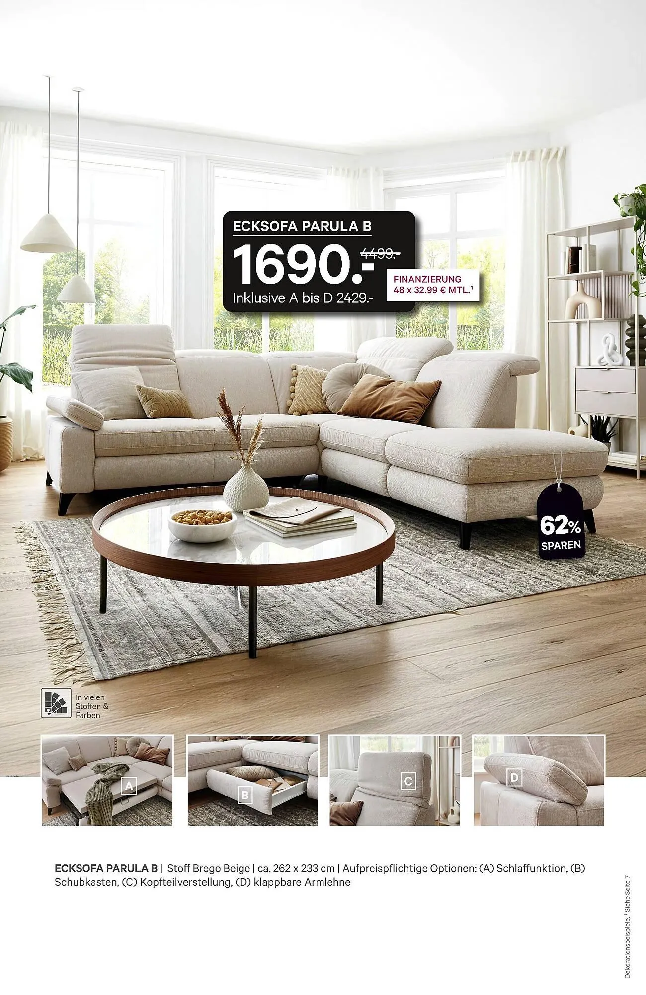 Kabs Polsterwelt Prospekt von 14. November bis 1. Dezember 2025 - Prospekt seite 5