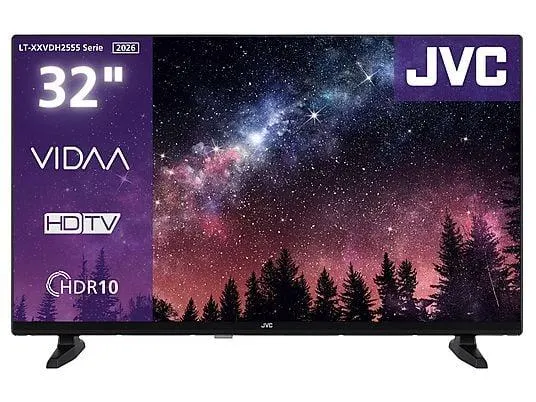 JVC LT-32VDH2555 LED TV (Flat, 32 Zoll / 80 cm, HD-ready, SMART TV)