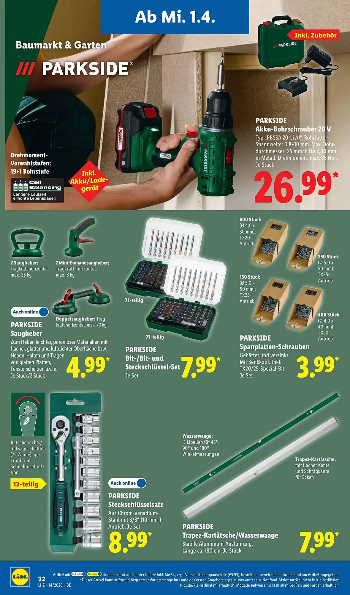 Lidl Prospekt von 30. März bis 5. April 2026 - Prospekt seite 56