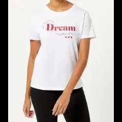 T-Shirt mit Schriftzug