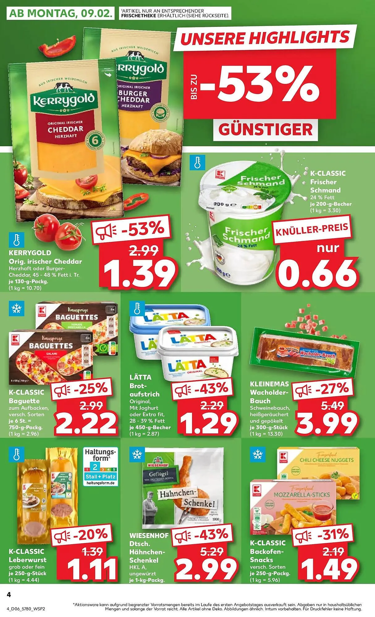 Kaufland Prospekt von 8. Februar bis 11. Februar 2026 - Prospekt seite 4