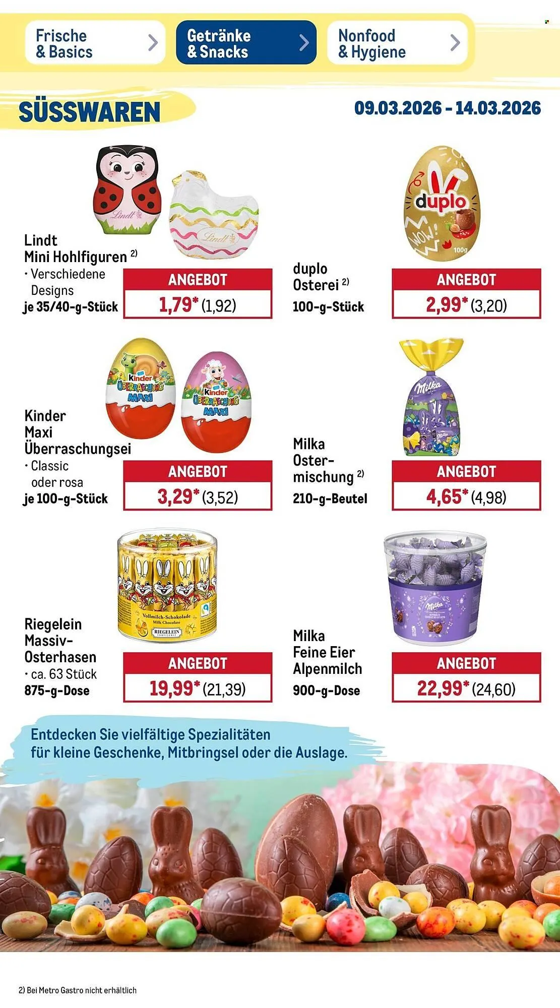 METRO Prospekt von 9. März bis 14. März 2026 - Prospekt seite 28