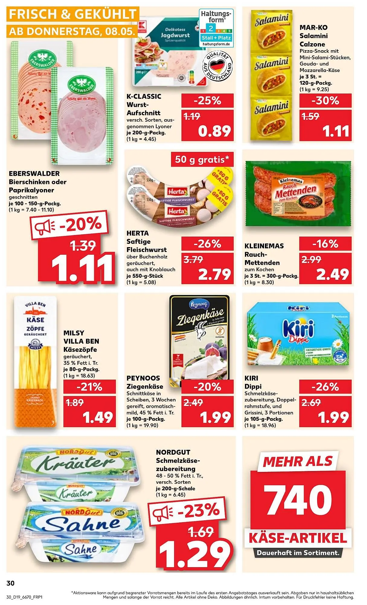 Kaufland Prospekt von 8. Mai bis 14. Mai 2025 - Prospekt seite 30