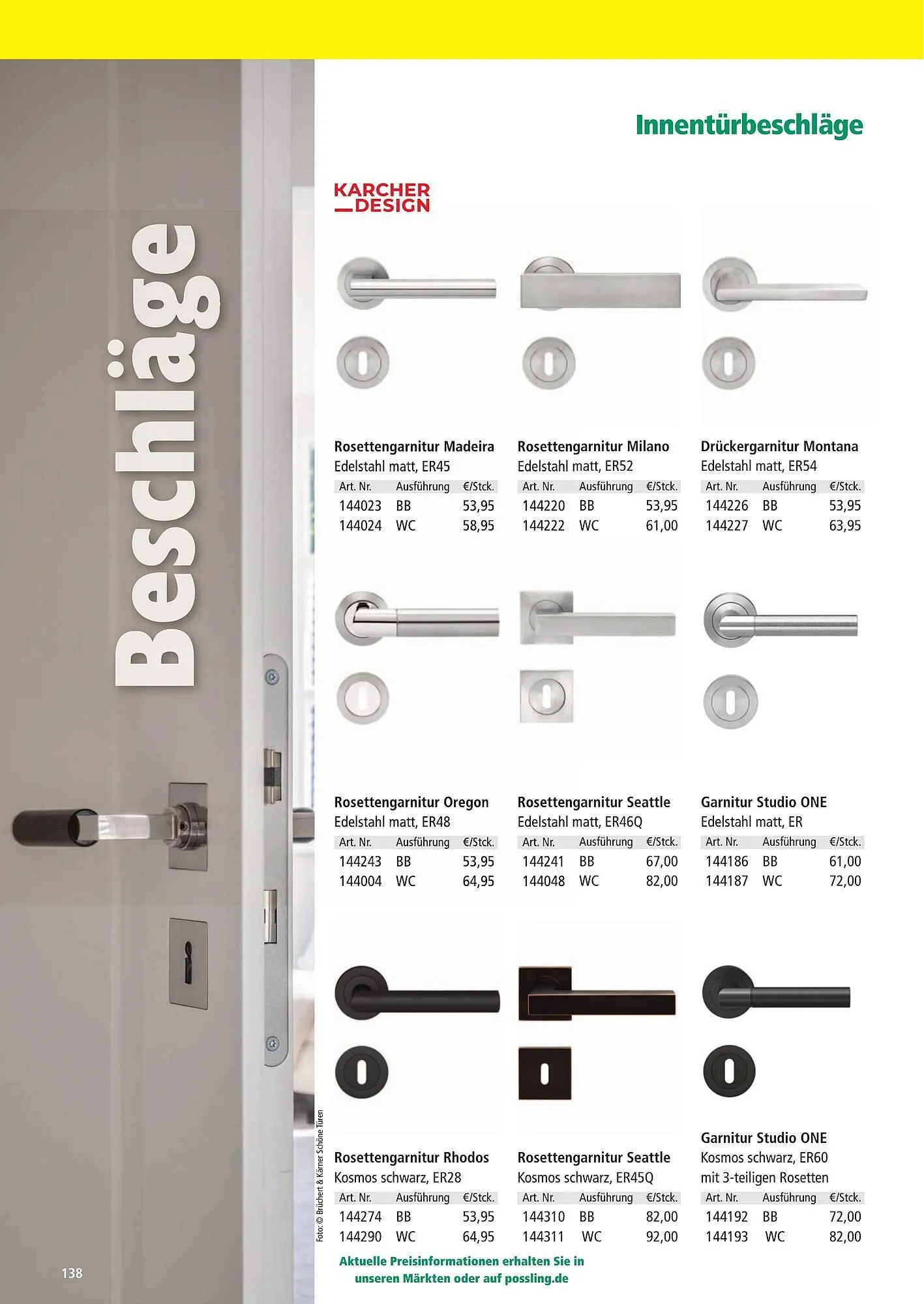 Holz Possling Prospekt von 1. April bis 31. Juli 2026 - Prospekt seite 138