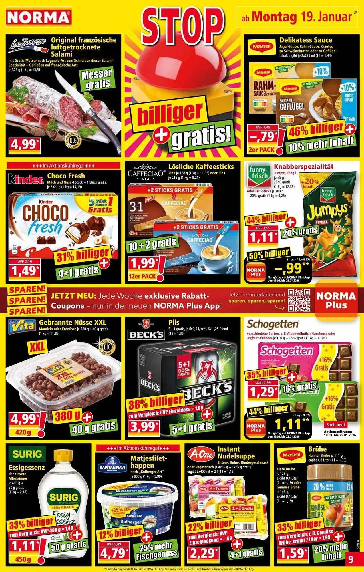 Norma Prospekt von 19. Januar bis 25. Januar 2026 - Prospekt seite 9