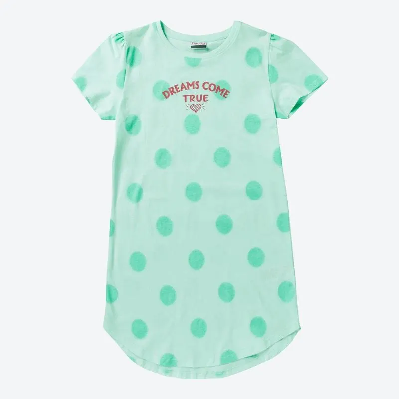 Teener-Mädchen-Nachthemd mit AOP