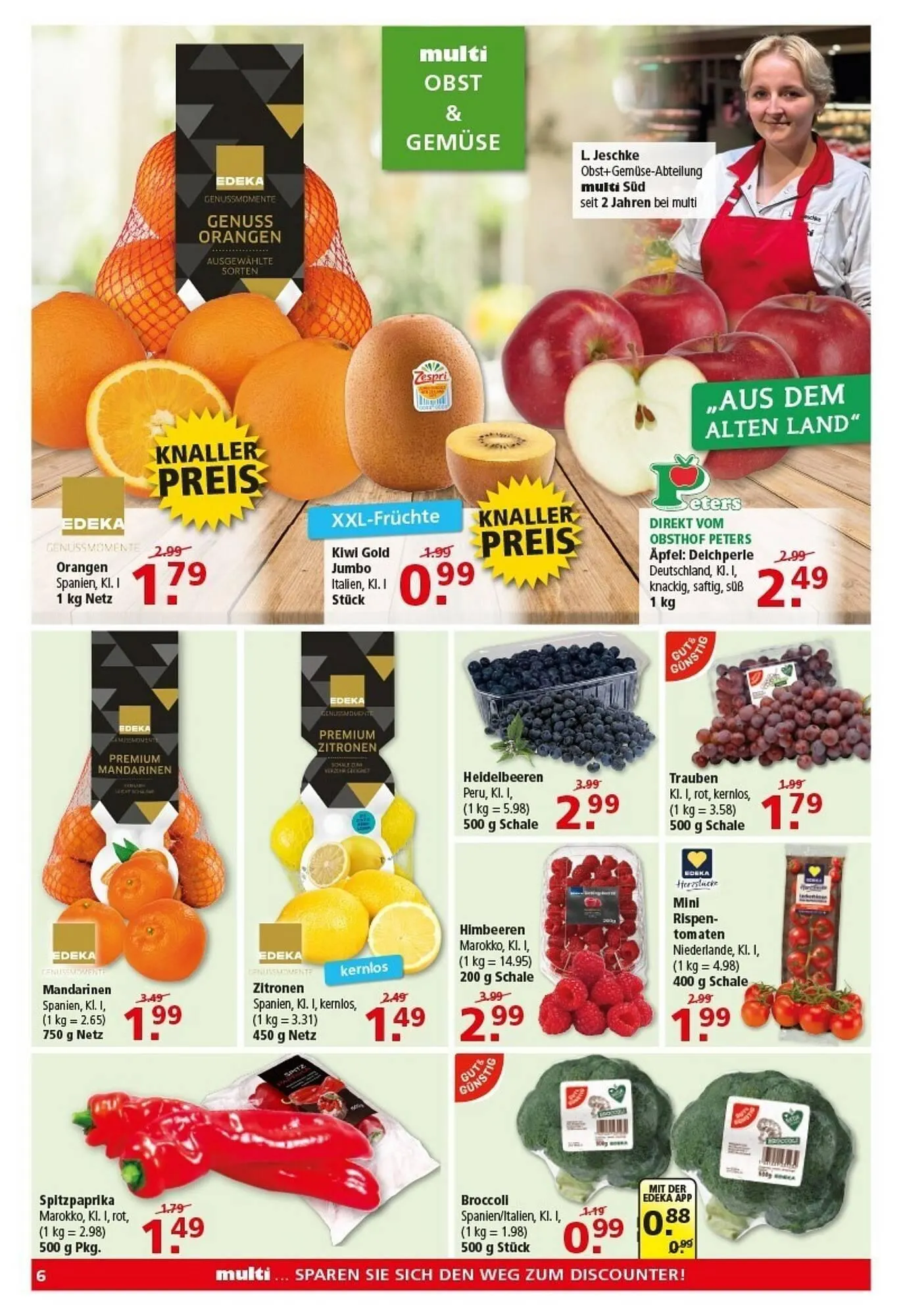 Multi Markt Prospekt von 19. Januar bis 24. Januar 2026 - Prospekt seite 6