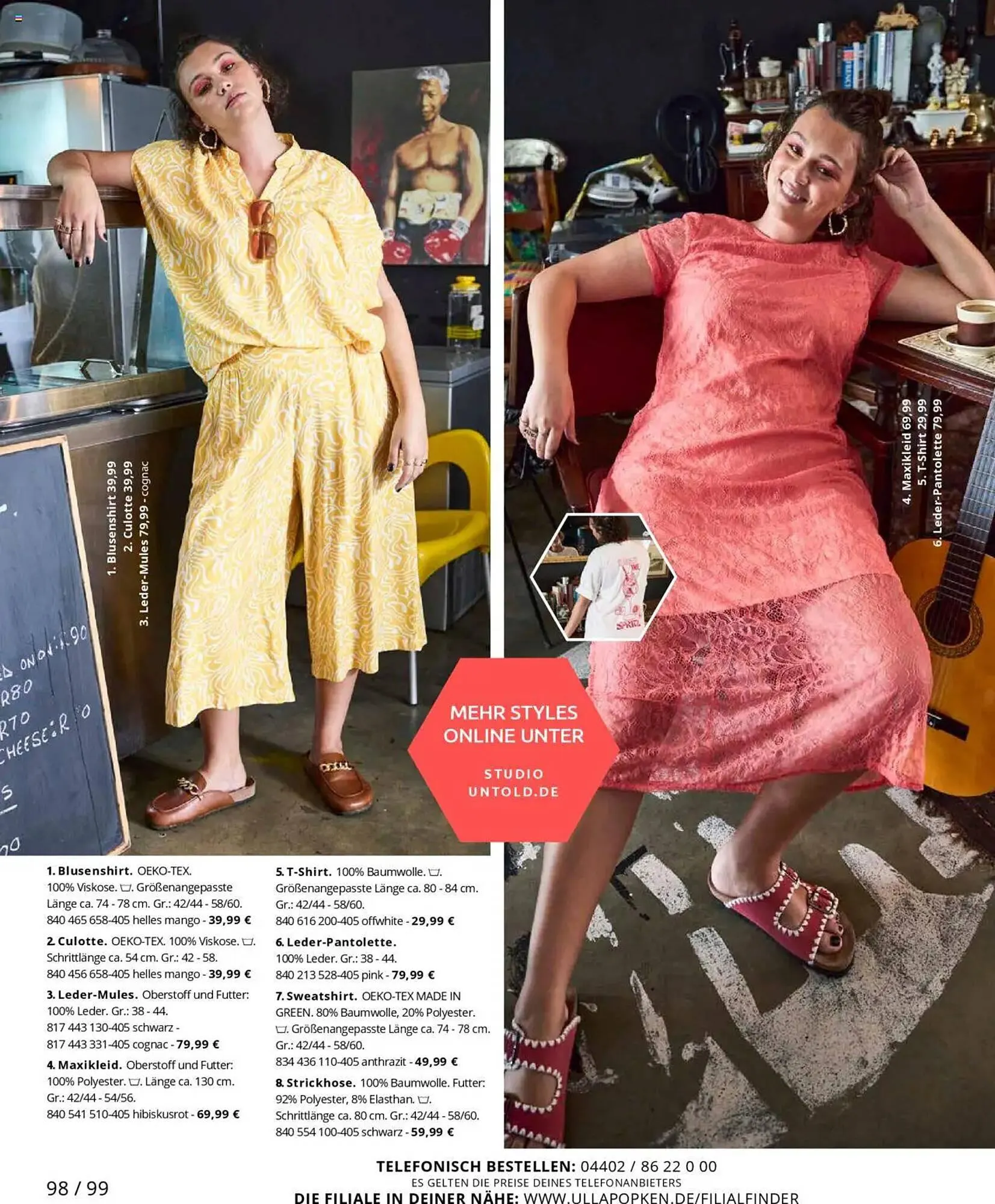 Ulla Popken Prospekt von 1. Mai bis 31. Mai 2025 - Prospekt seite 98