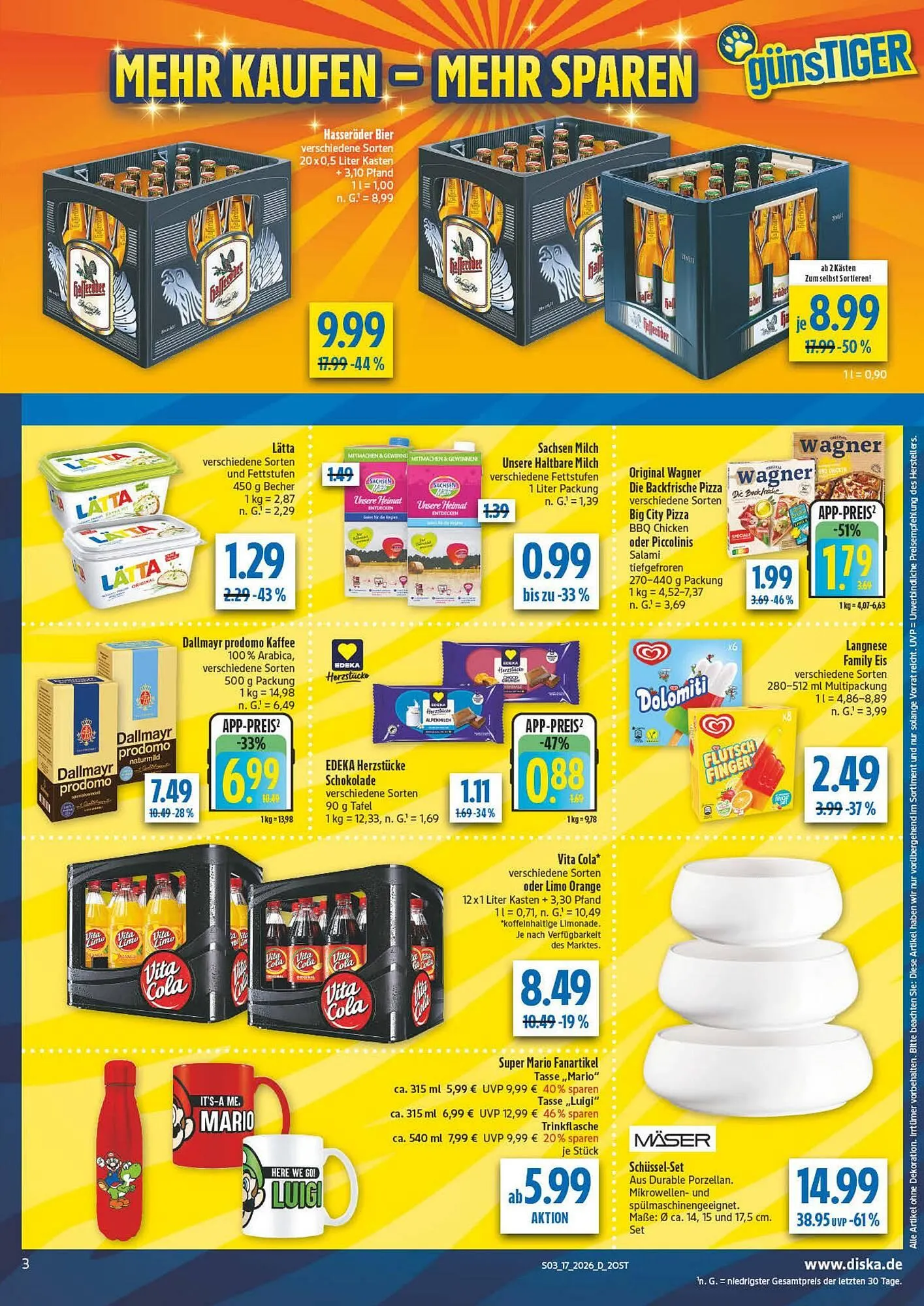 Diska Prospekt von 20. April bis 25. April 2026 - Prospekt seite 3