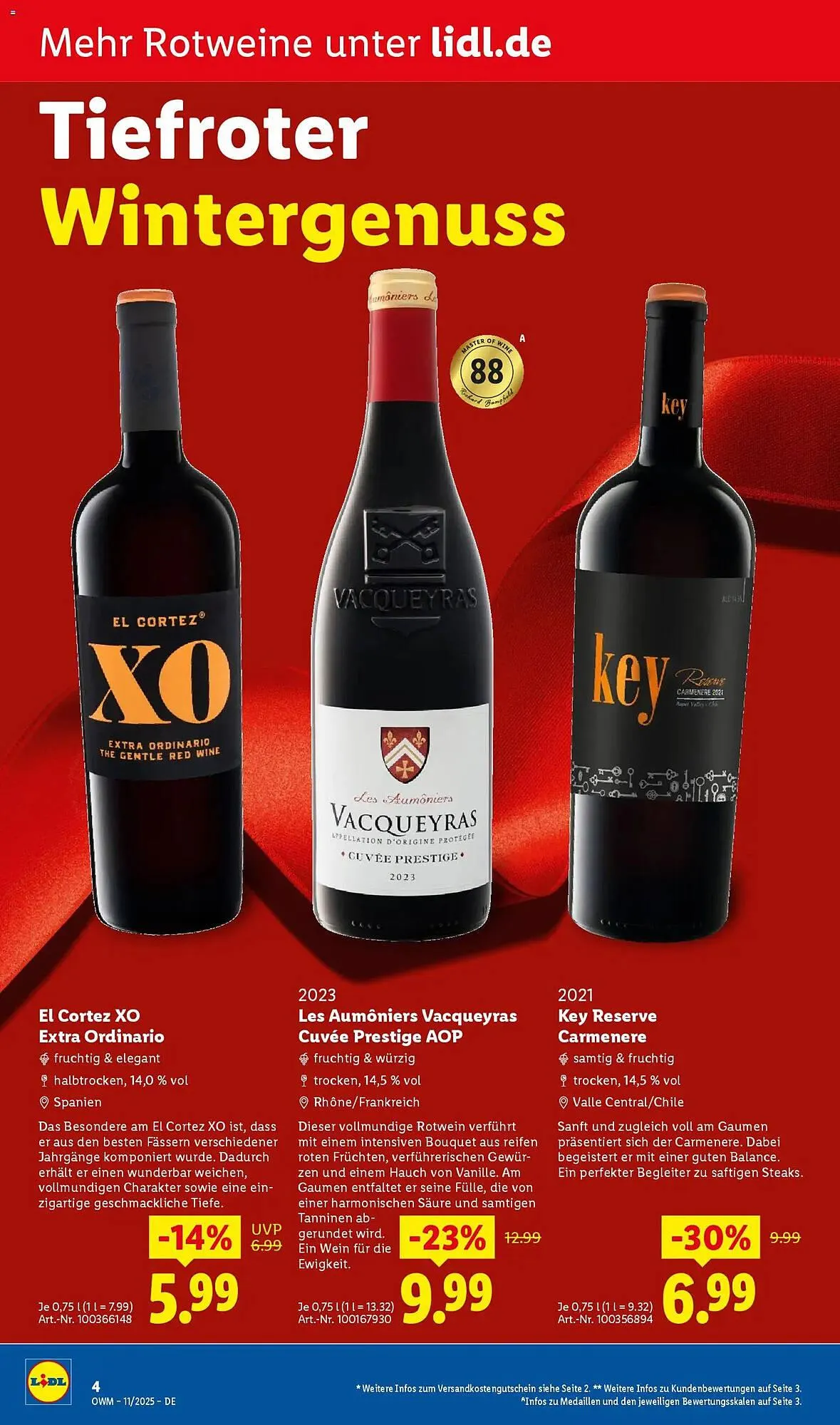 Lidl Prospekt von 1. November bis 30. November 2025 - Prospekt seite 4
