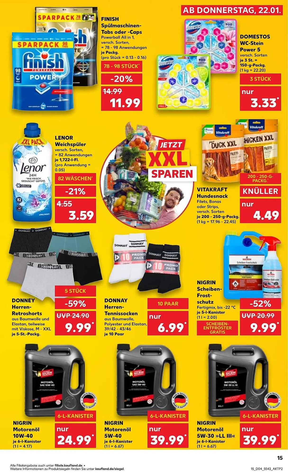 Kaufland Prospekt von 22. Januar bis 28. Januar 2026 - Prospekt seite 15