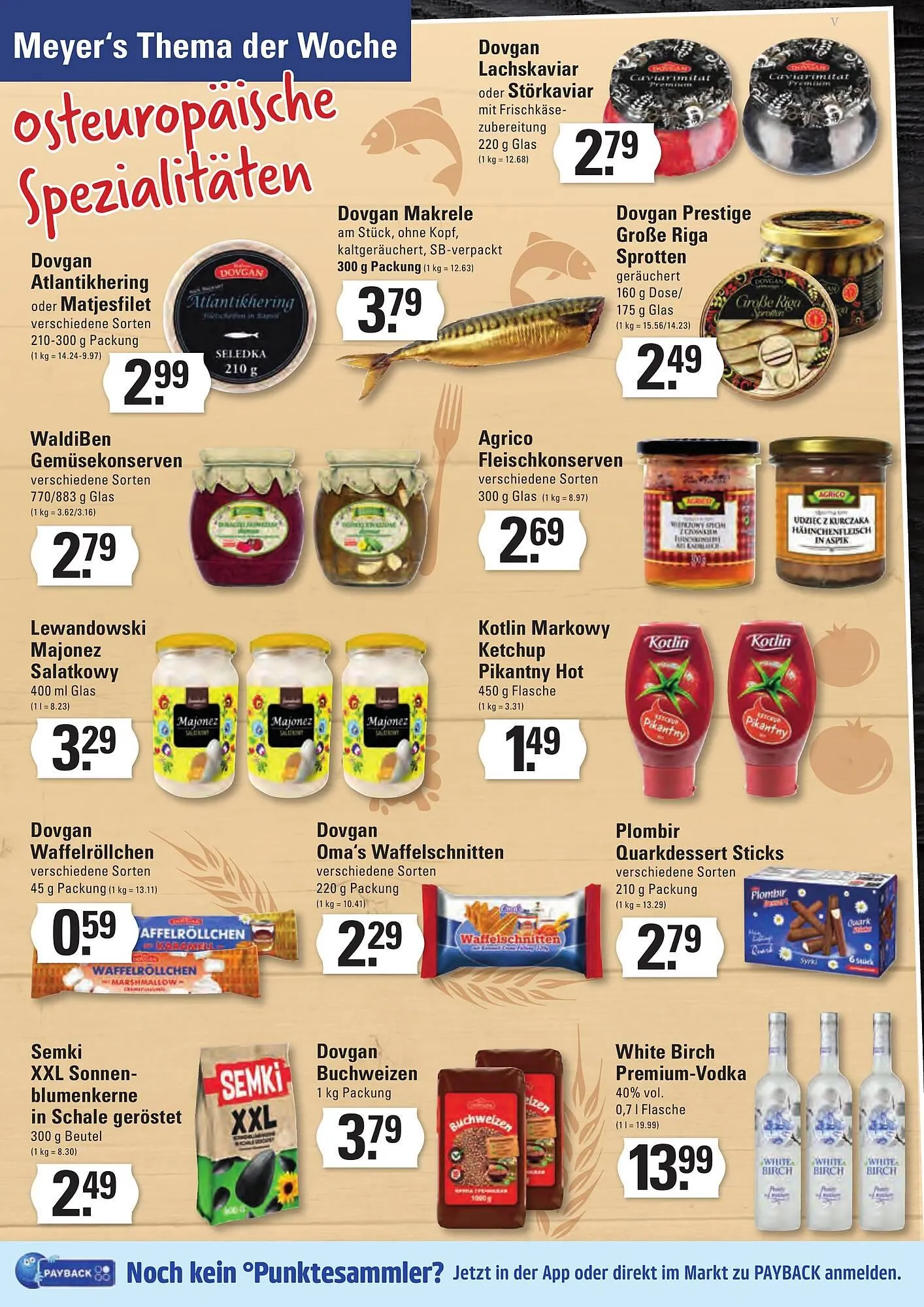 Meyer's Frischemarkt Prospekt von 13. Oktober bis 21. Oktober 2025 - Prospekt seite 15