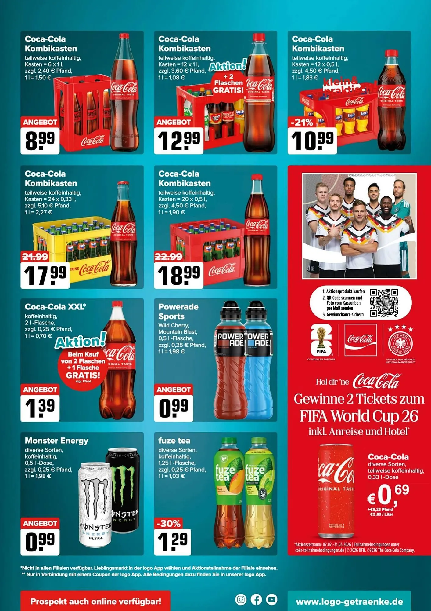 Logo Getränkemarkt Prospekt von 9. Februar bis 15. Februar 2026 - Prospekt seite 5