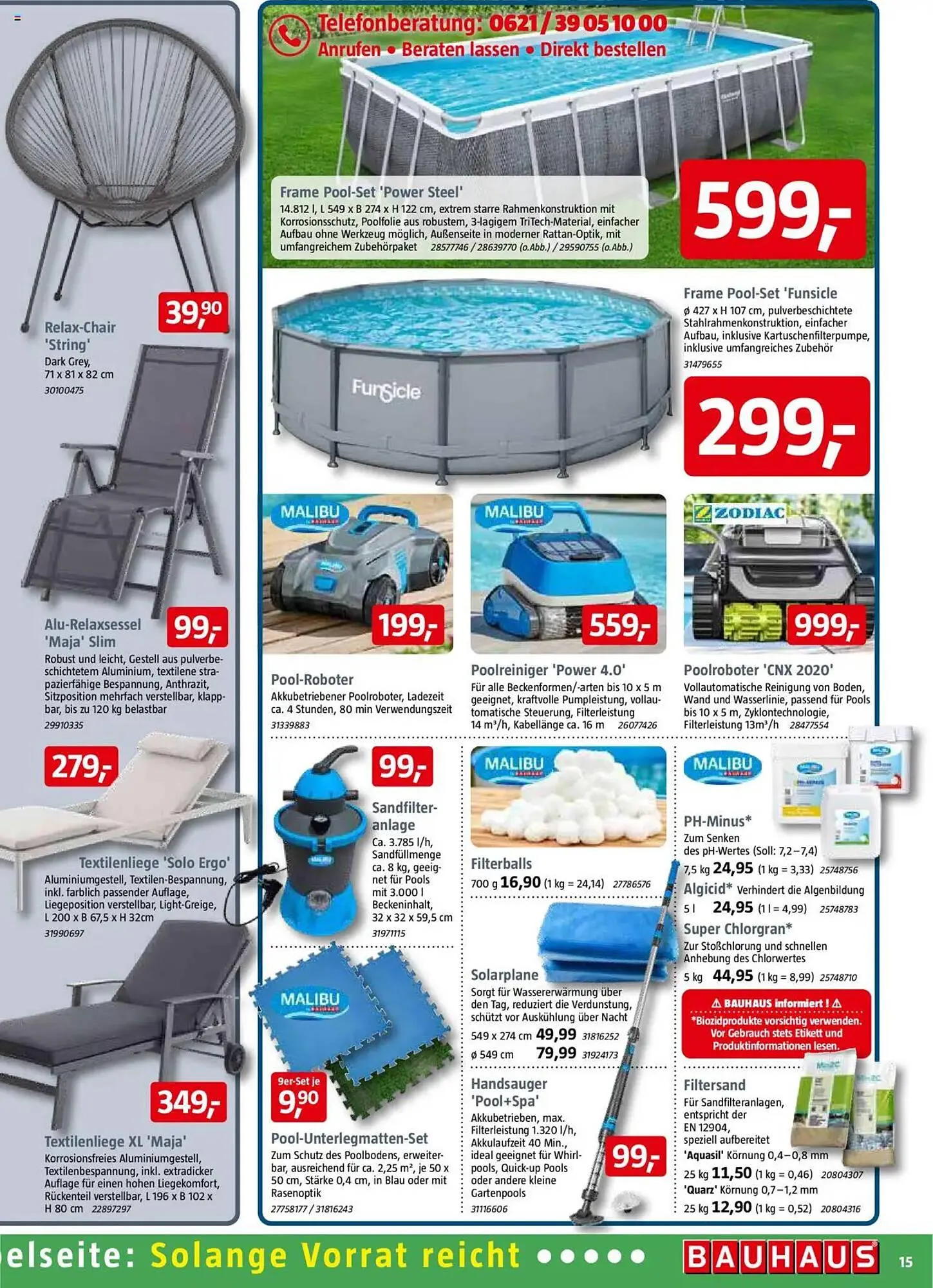 Bauhaus Prospekt von 29. März bis 3. Mai 2025 - Prospekt seite 15