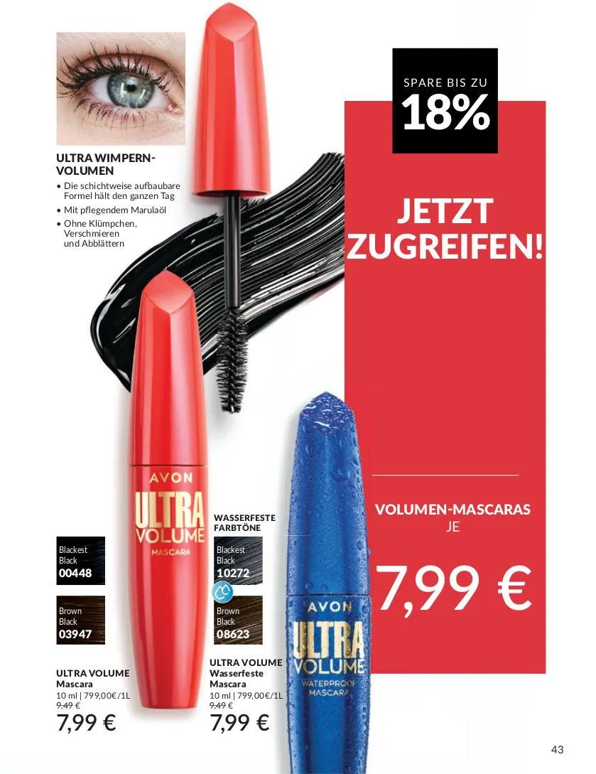 Avon Aktueller Prospekt von 9. April bis 23. April 2025 - Prospekt seite 43