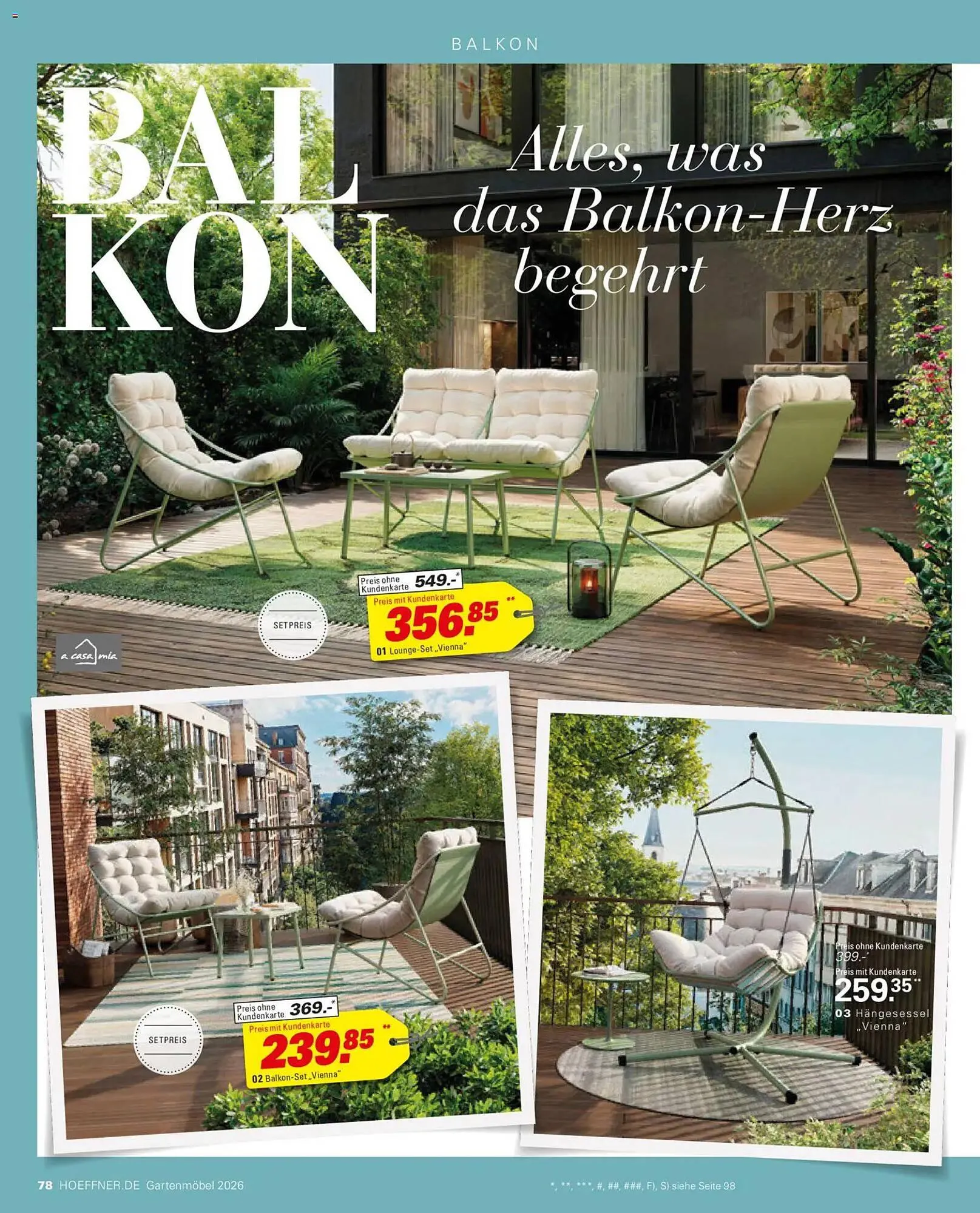 Höffner Prospekt von 27. März bis 7. April 2026 - Prospekt seite 78