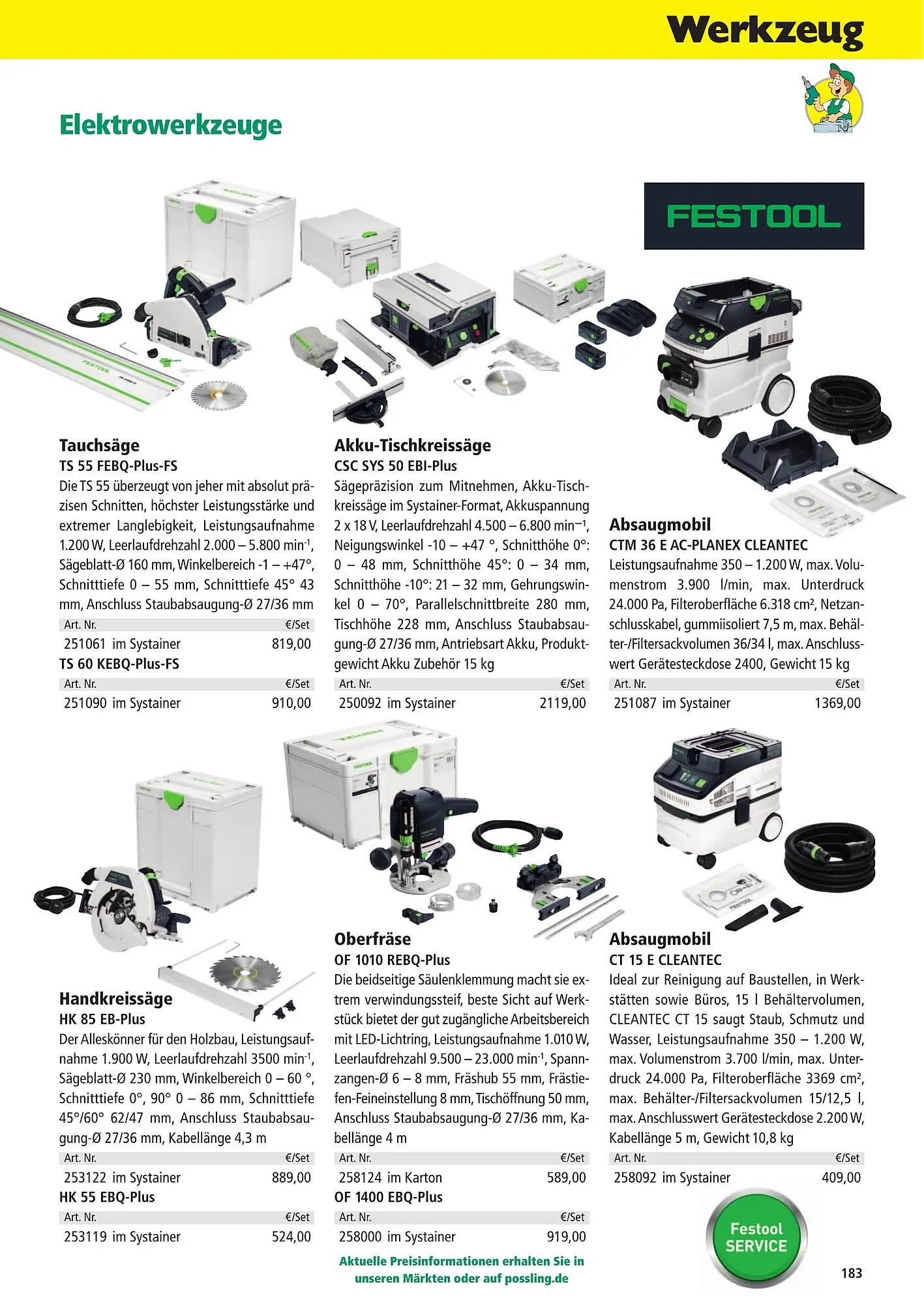 Holz Possling Prospekt von 2. Mai bis 31. Juli 2025 - Prospekt seite 183