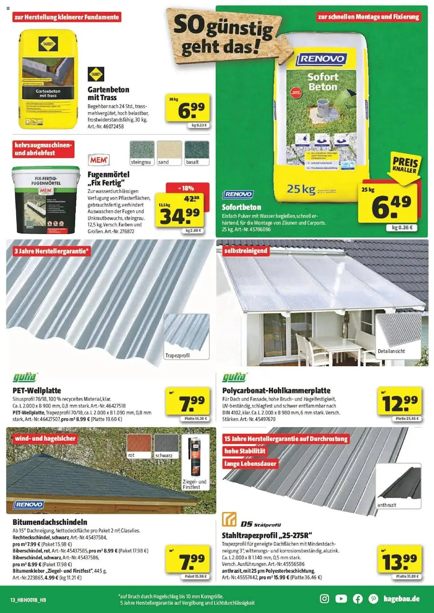 Hagebau Prospekt von 26. April bis 3. Mai 2025 - Prospekt seite 13