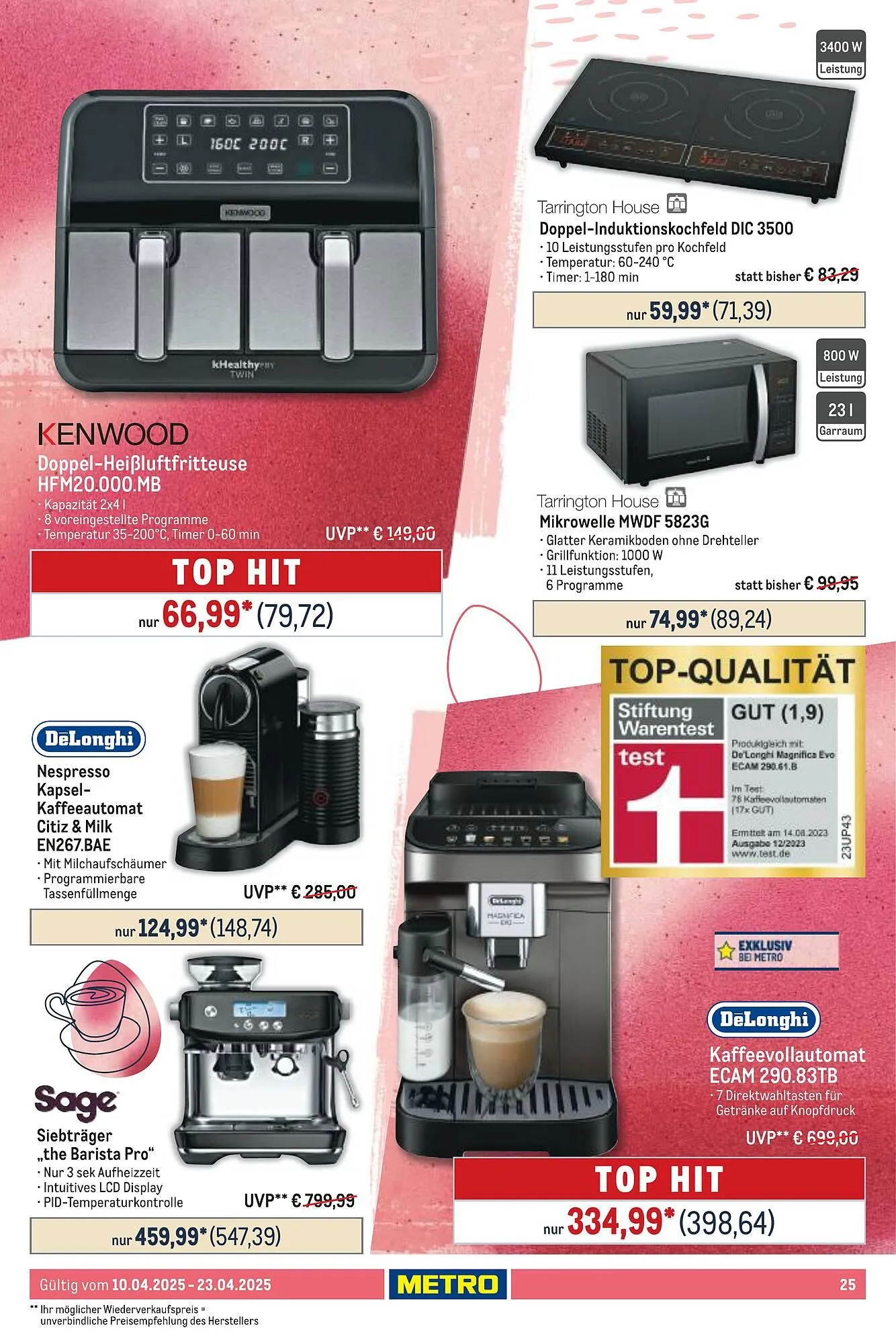 METRO Prospekt von 10. April bis 23. April 2025 - Prospekt seite 25