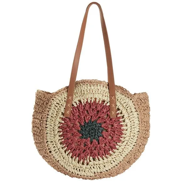 Damen Shopper in Flecht-Optik