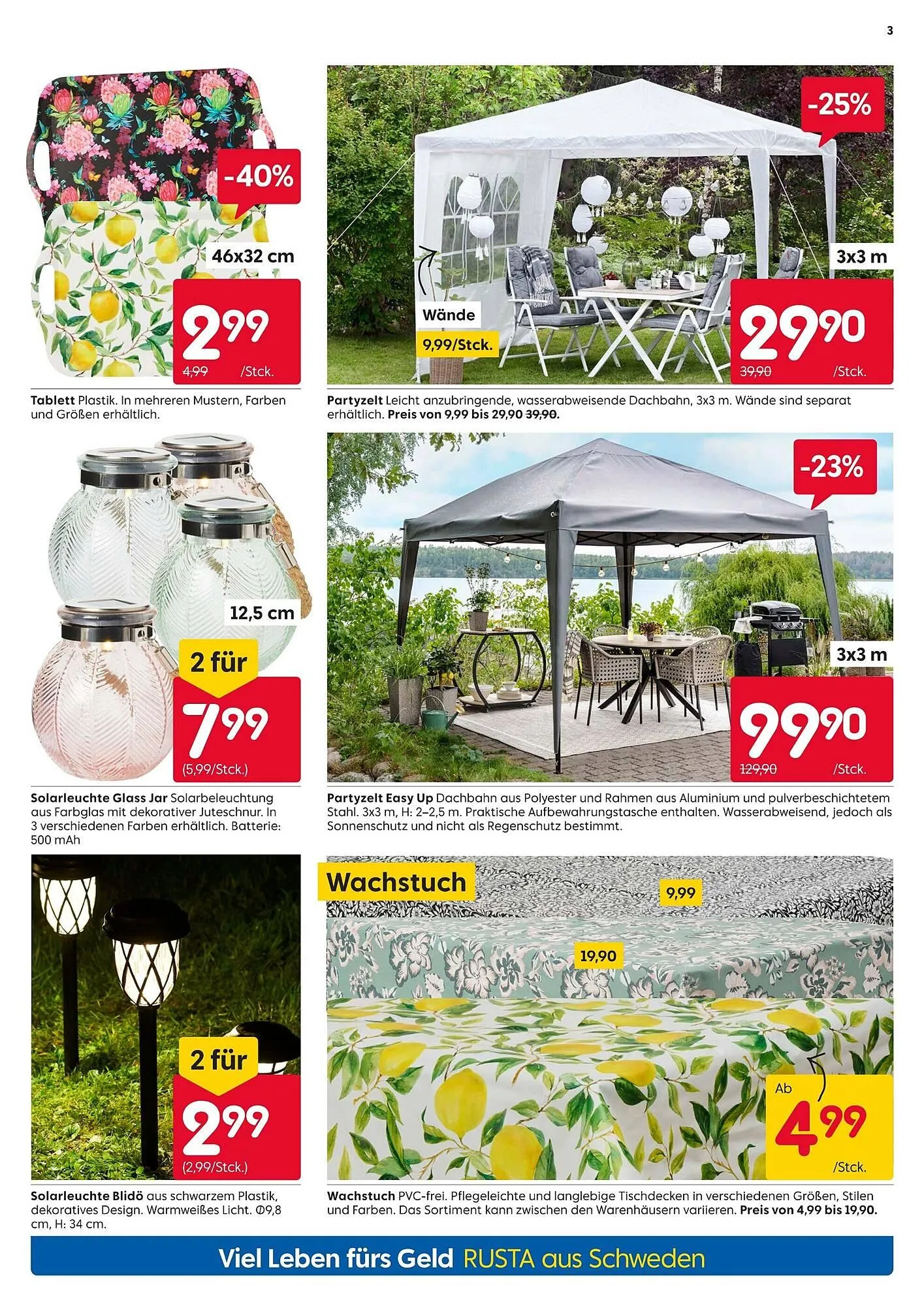 Rusta Prospekt von 24. Mai bis 30. Mai 2025 - Prospekt seite 3