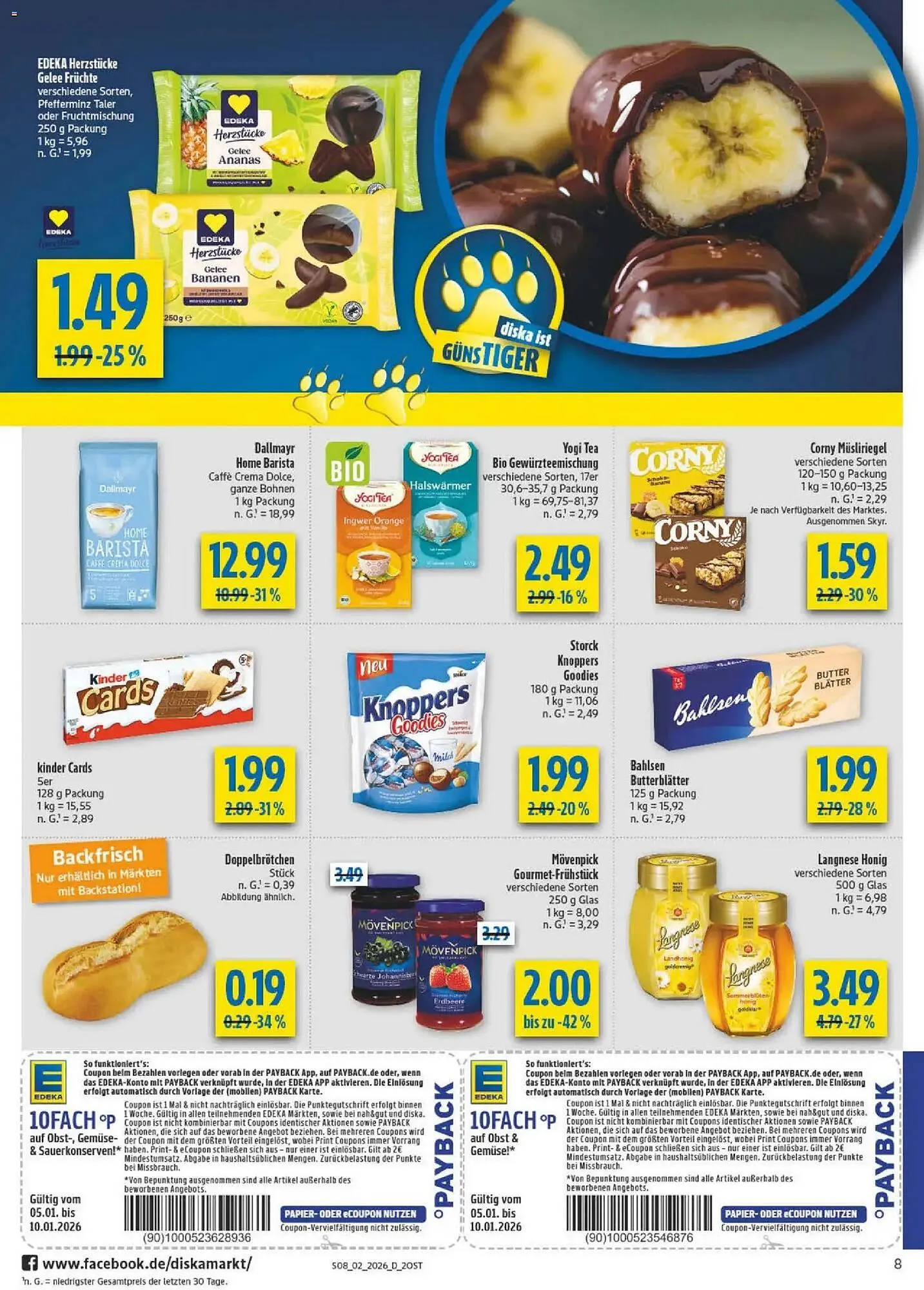 Diska Prospekt von 5. Januar bis 10. Januar 2026 - Prospekt seite 8