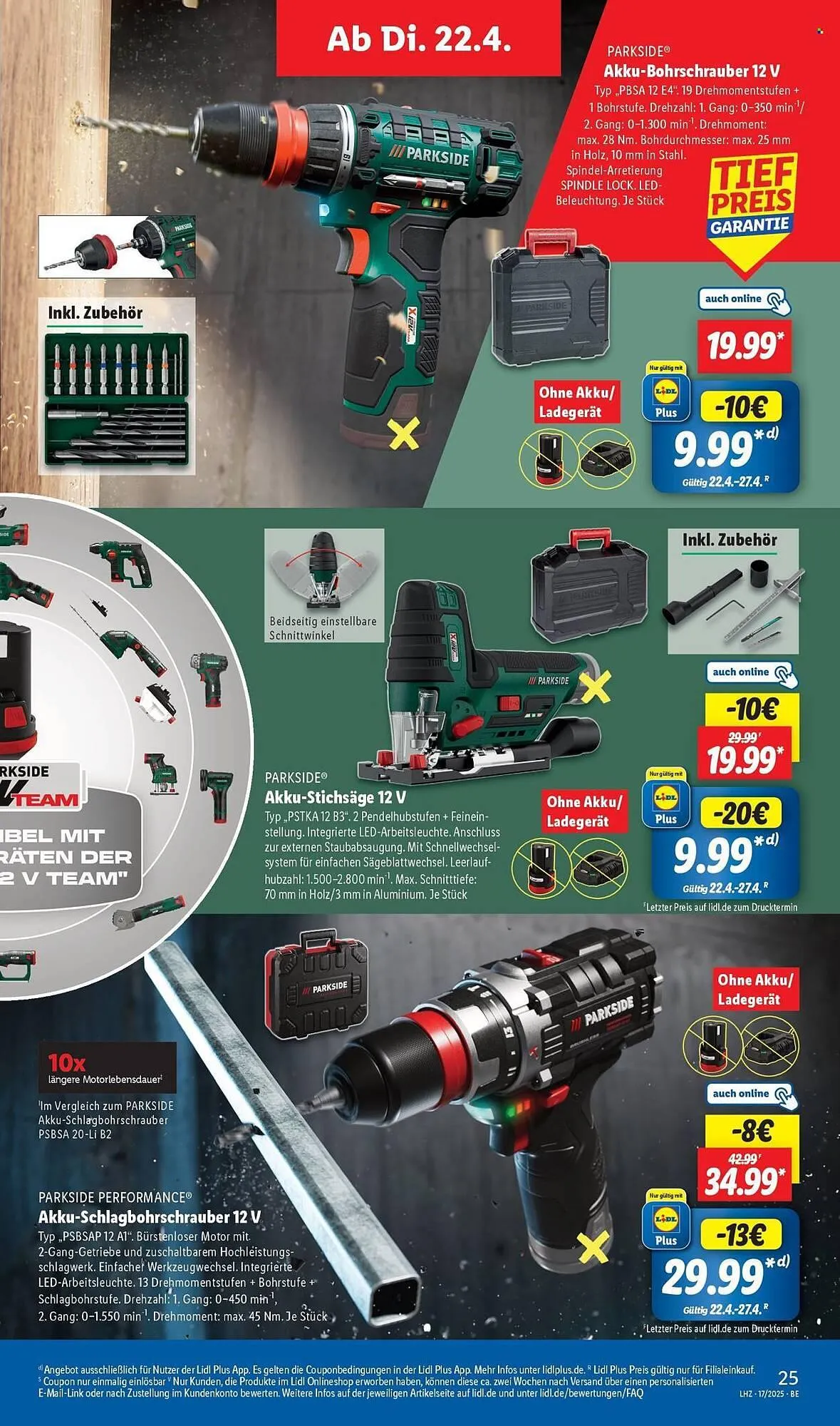 Lidl Prospekt von 22. April bis 26. April 2025 - Prospekt seite 9