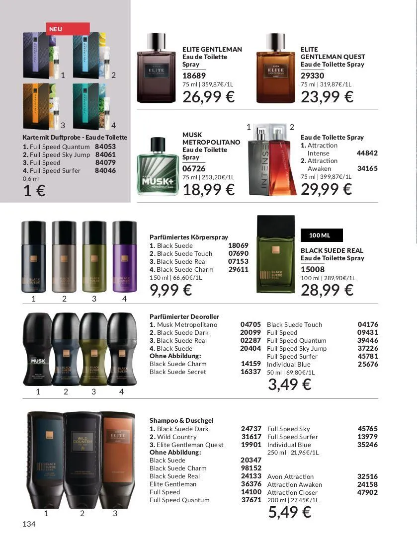 Avon Aktueller Prospekt von 4. Juni bis 18. Juni 2025 - Prospekt seite 134