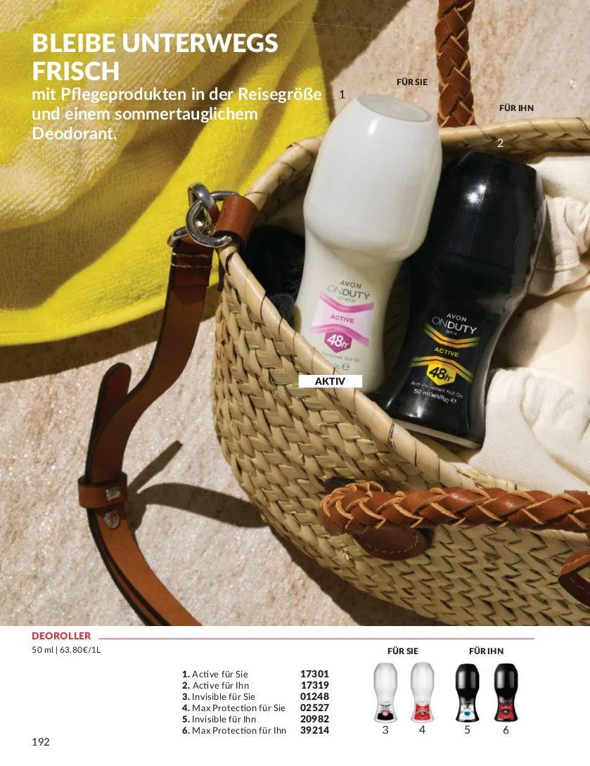 Avon Aktueller Prospekt von 9. Juli bis 23. Juli 2025 - Prospekt seite 192