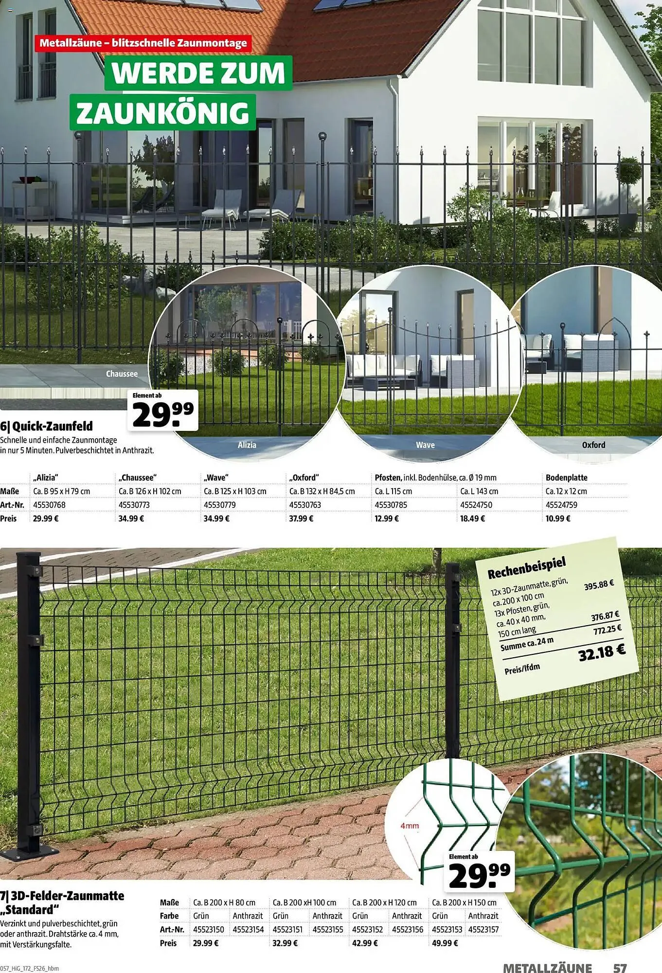 Hagebau Prospekt von 2. März bis 31. Dezember 2026 - Prospekt seite 57