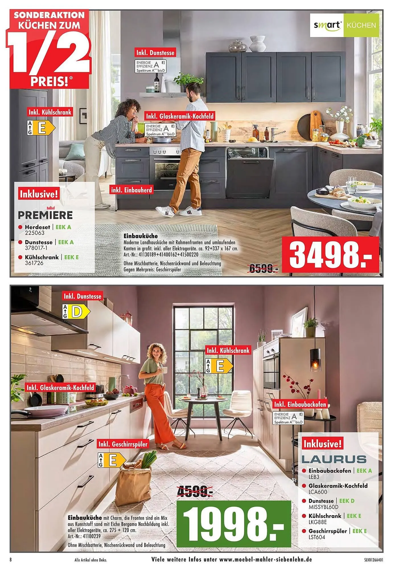 Möbel Mahler Katalog von 21. Januar bis 3. Februar 2026 - Prospekt seite 8