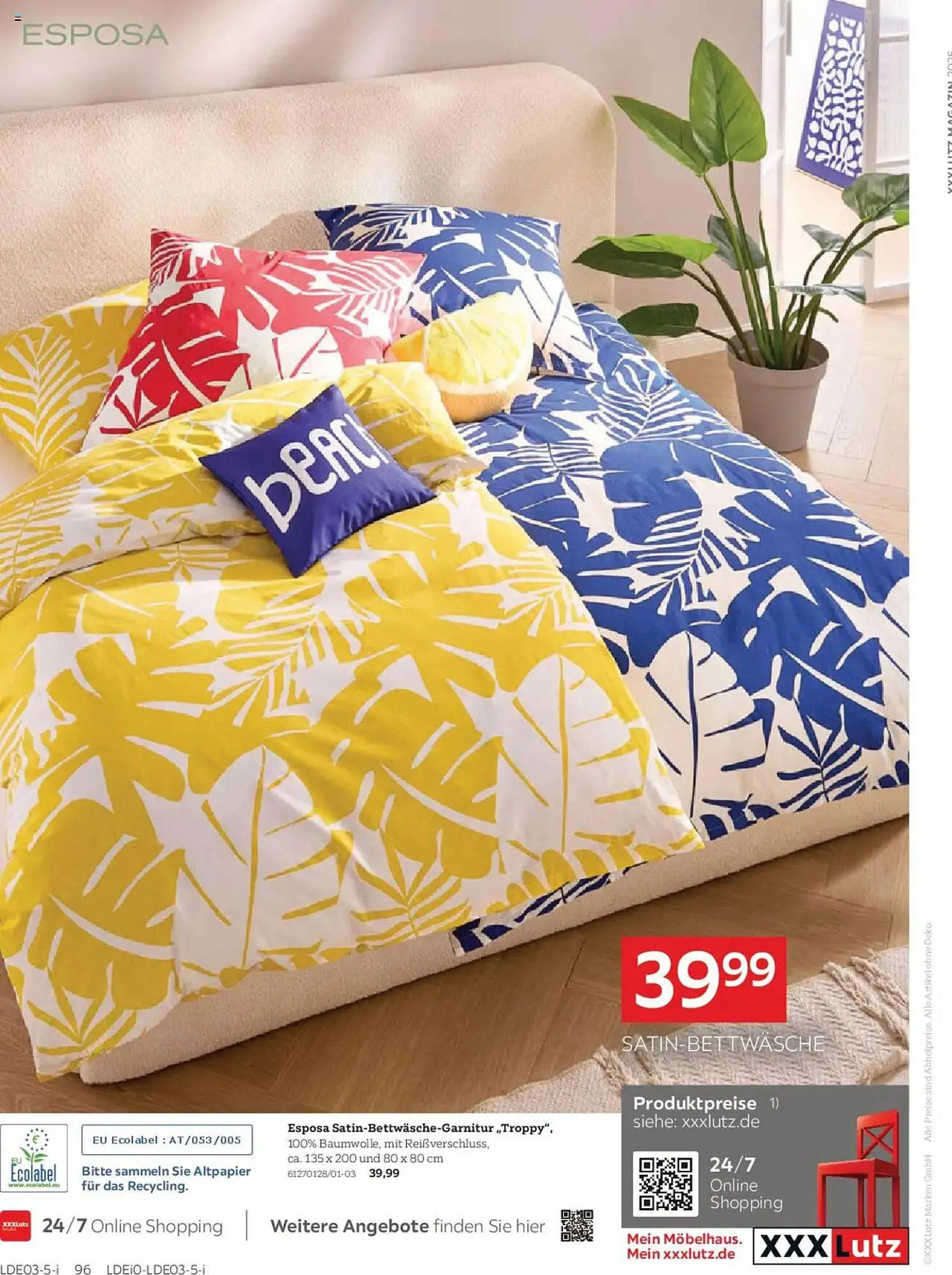 XXXLutz Prospekt von 1. März bis 30. Juni 2025 - Prospekt seite 96