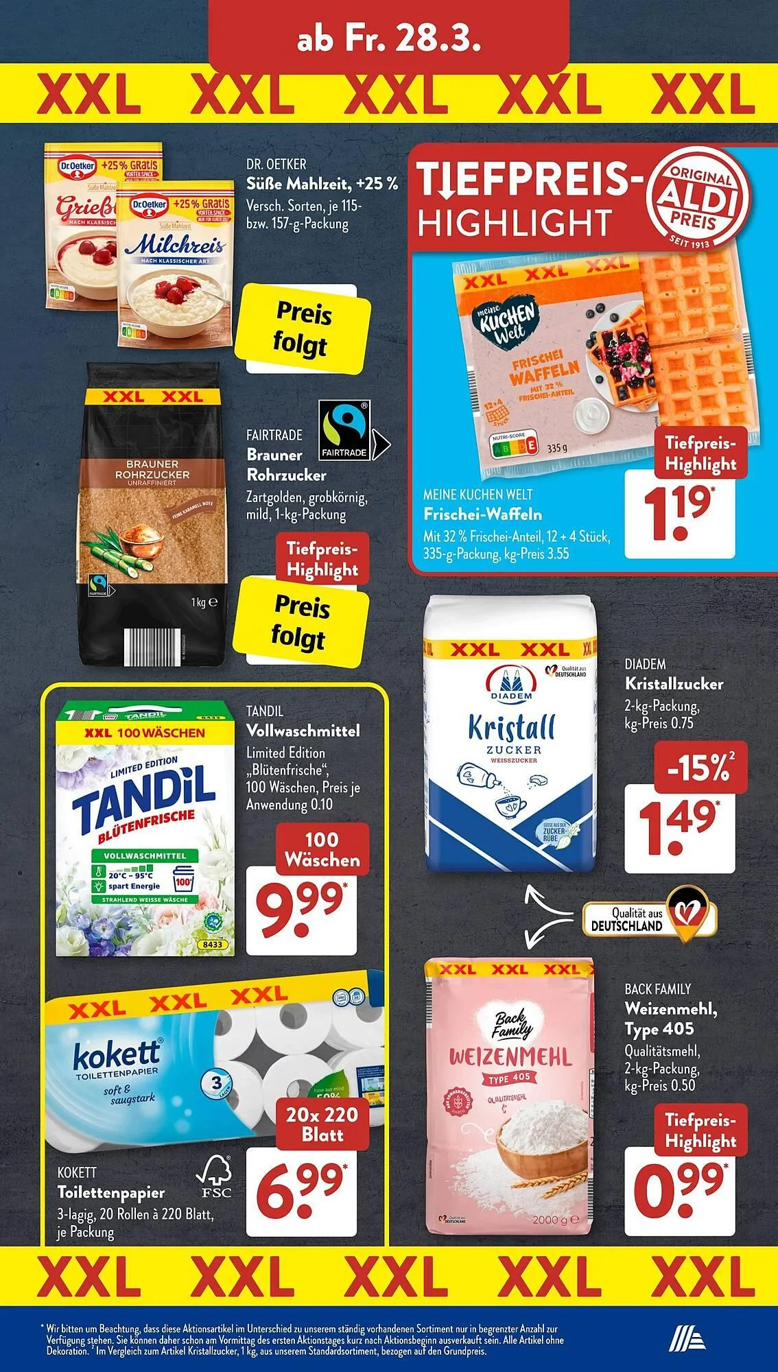 Aldi Süd Prospekt von 24. März bis 30. März 2025 - Prospekt seite 24