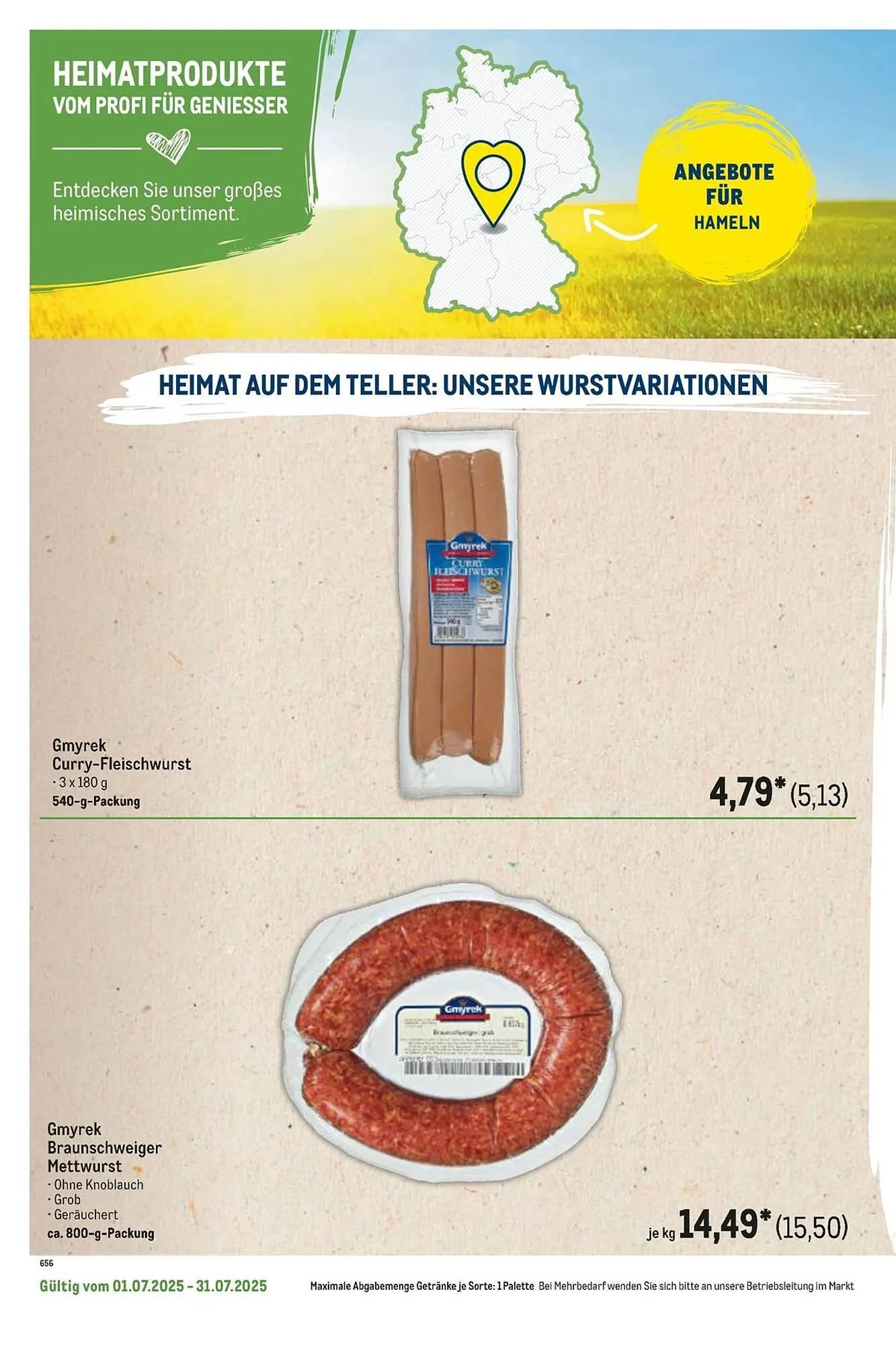 METRO Prospekt von 1. Juli bis 31. Juli 2025 - Prospekt seite 18