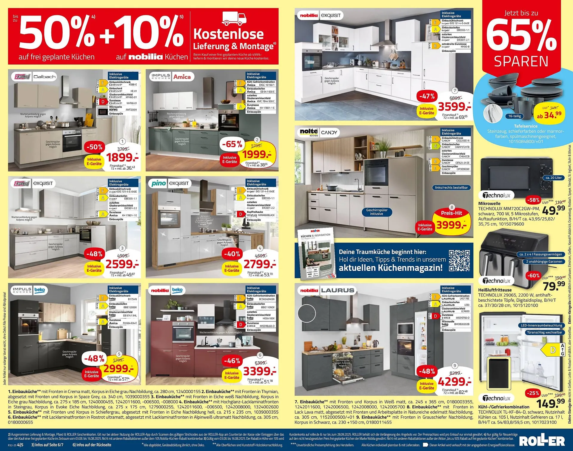 ROLLER Prospekt von 3. August bis 16. August 2025 - Prospekt seite 7