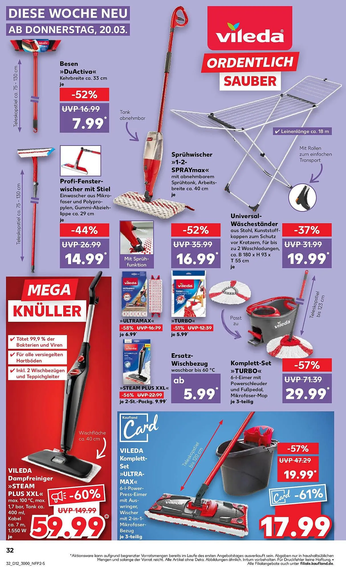 Kaufland Prospekt von 19. März bis 26. März 2025 - Prospekt seite 32