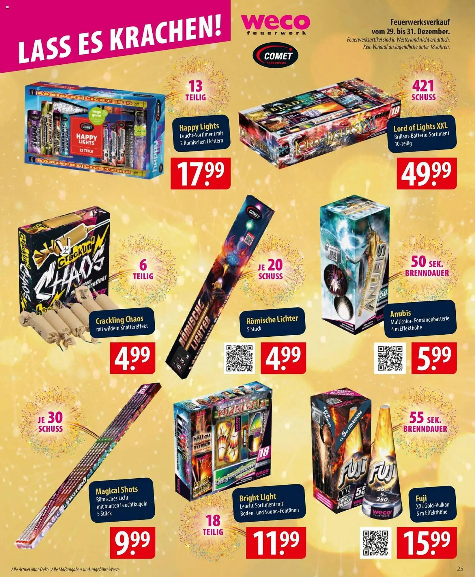 Famila Nord Ost Prospekt von 29. Dezember bis 3. Januar 2026 - Prospekt seite 25