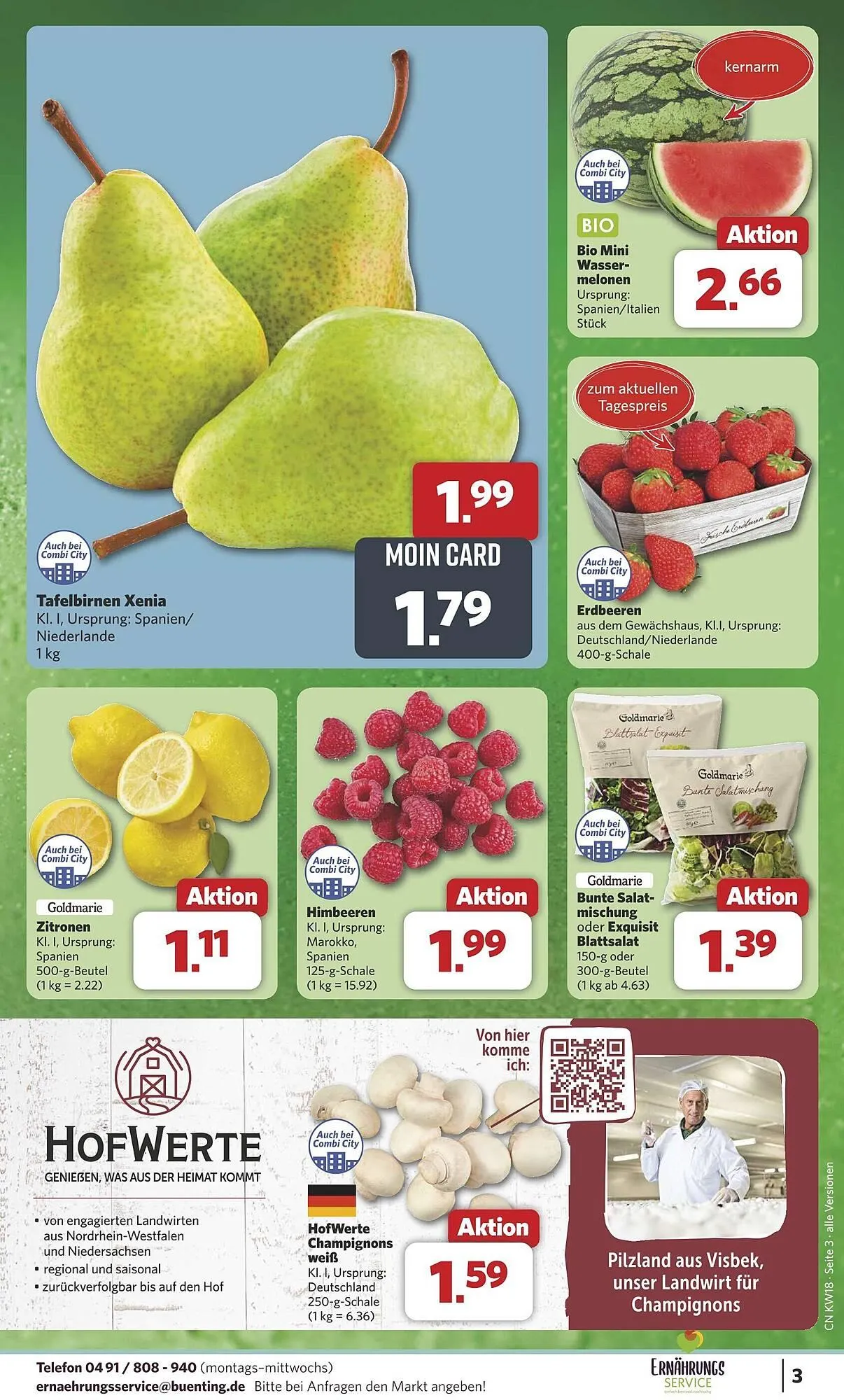 Combi Prospekt von 28. April bis 3. Mai 2025 - Prospekt seite 3