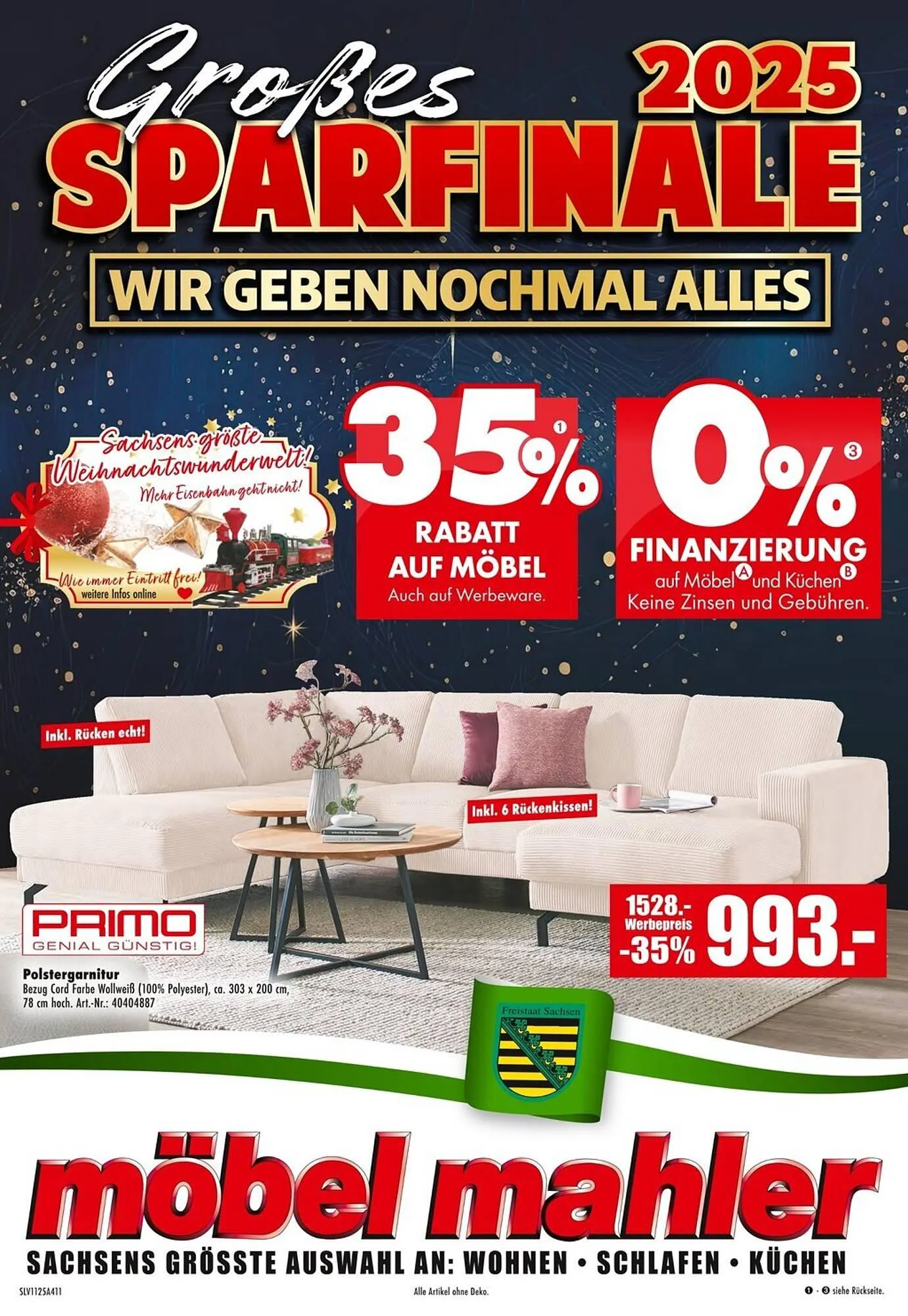 Möbel Mahler Katalog von 10. Dezember bis 30. Dezember 2025 - Prospekt seite 1