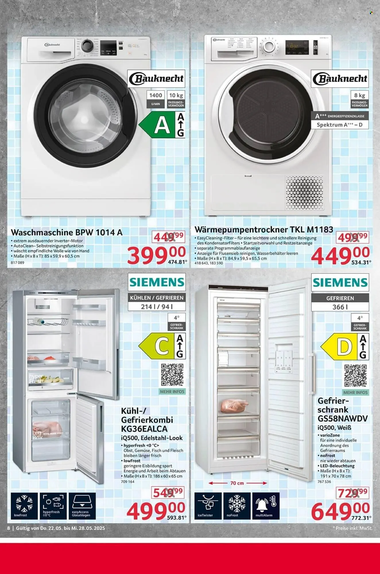 Selgros Prospekt von 22. Mai bis 28. Mai 2025 - Prospekt seite 8