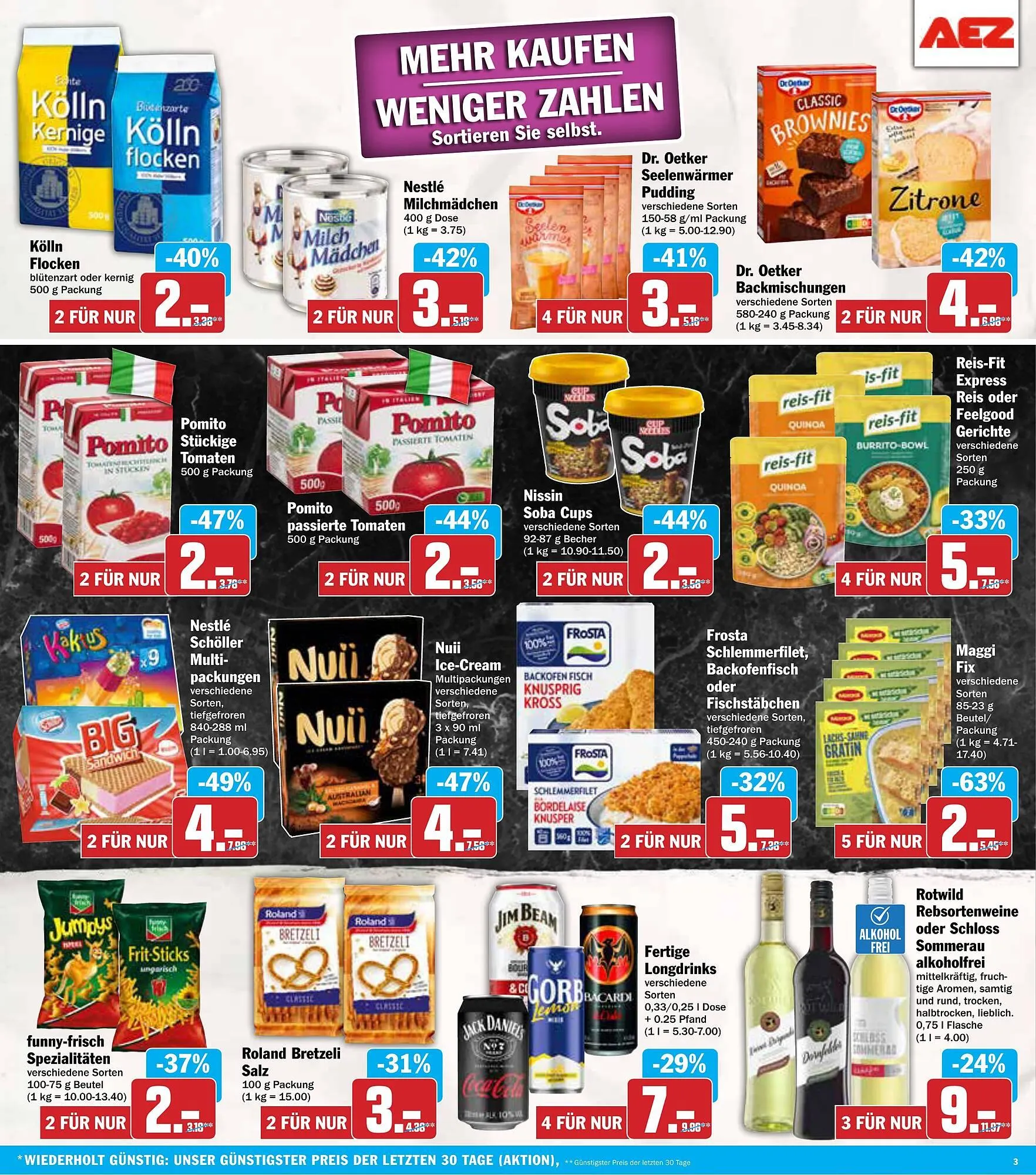 AEZ Prospekt von 17. März bis 22. März 2025 - Prospekt seite 3