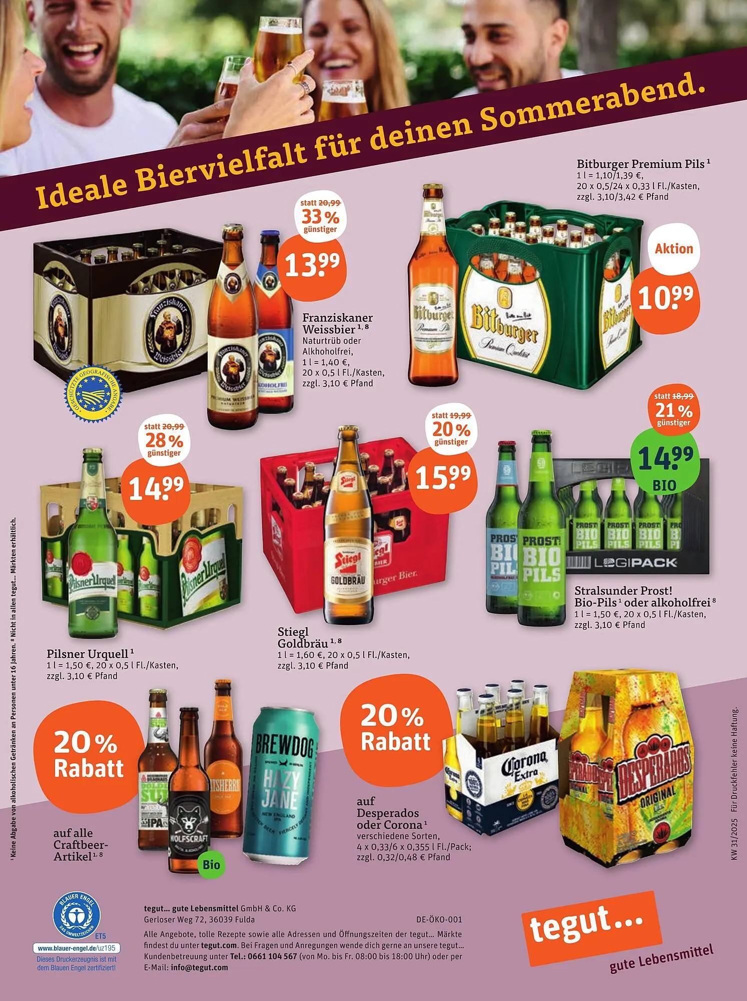 basic Prospekt von 31. Juli bis 2. August 2025 - Prospekt seite 28