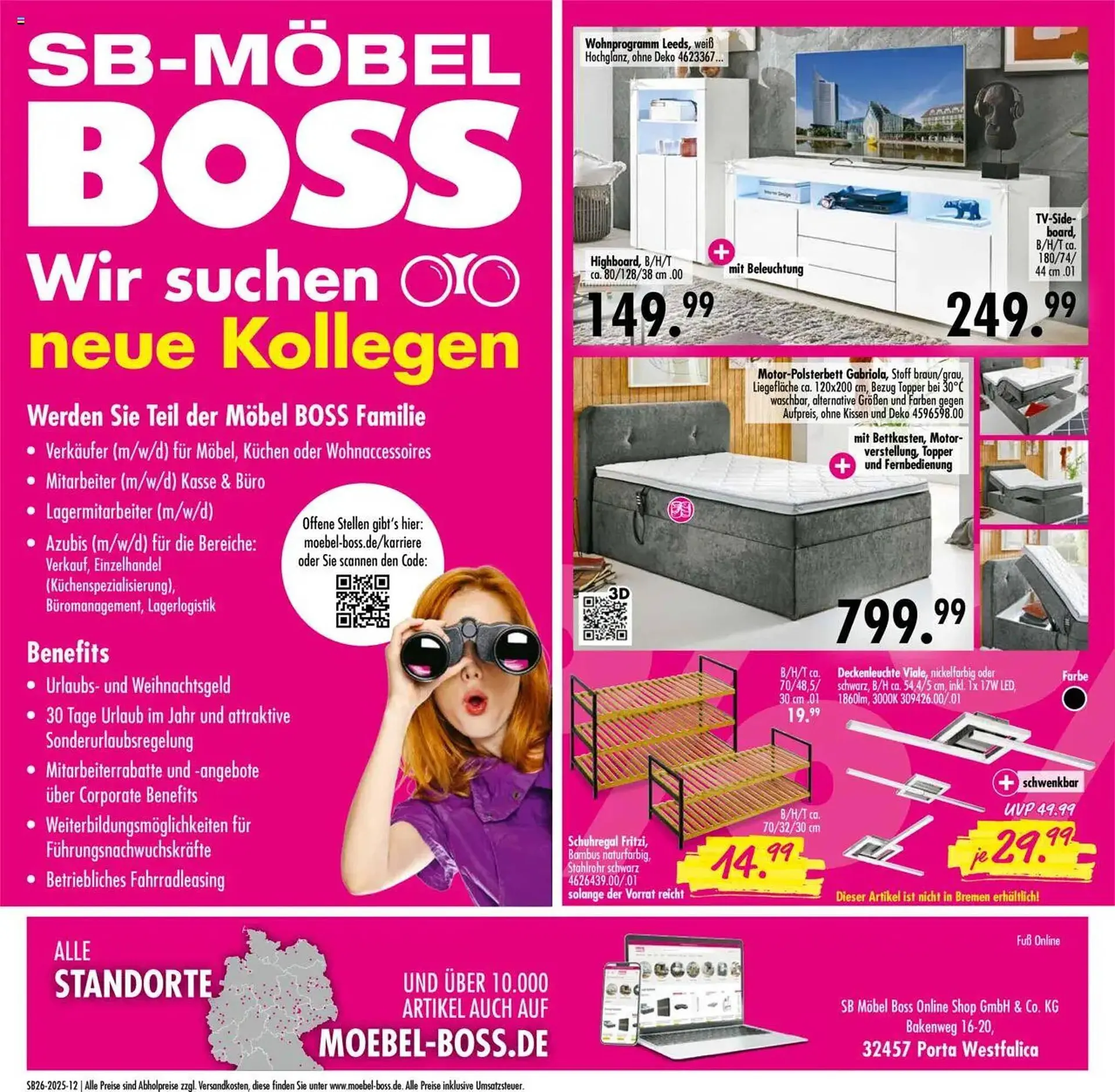 Möbel Boss Prospekt von 23. Juni bis 29. Juni 2025 - Prospekt seite 12